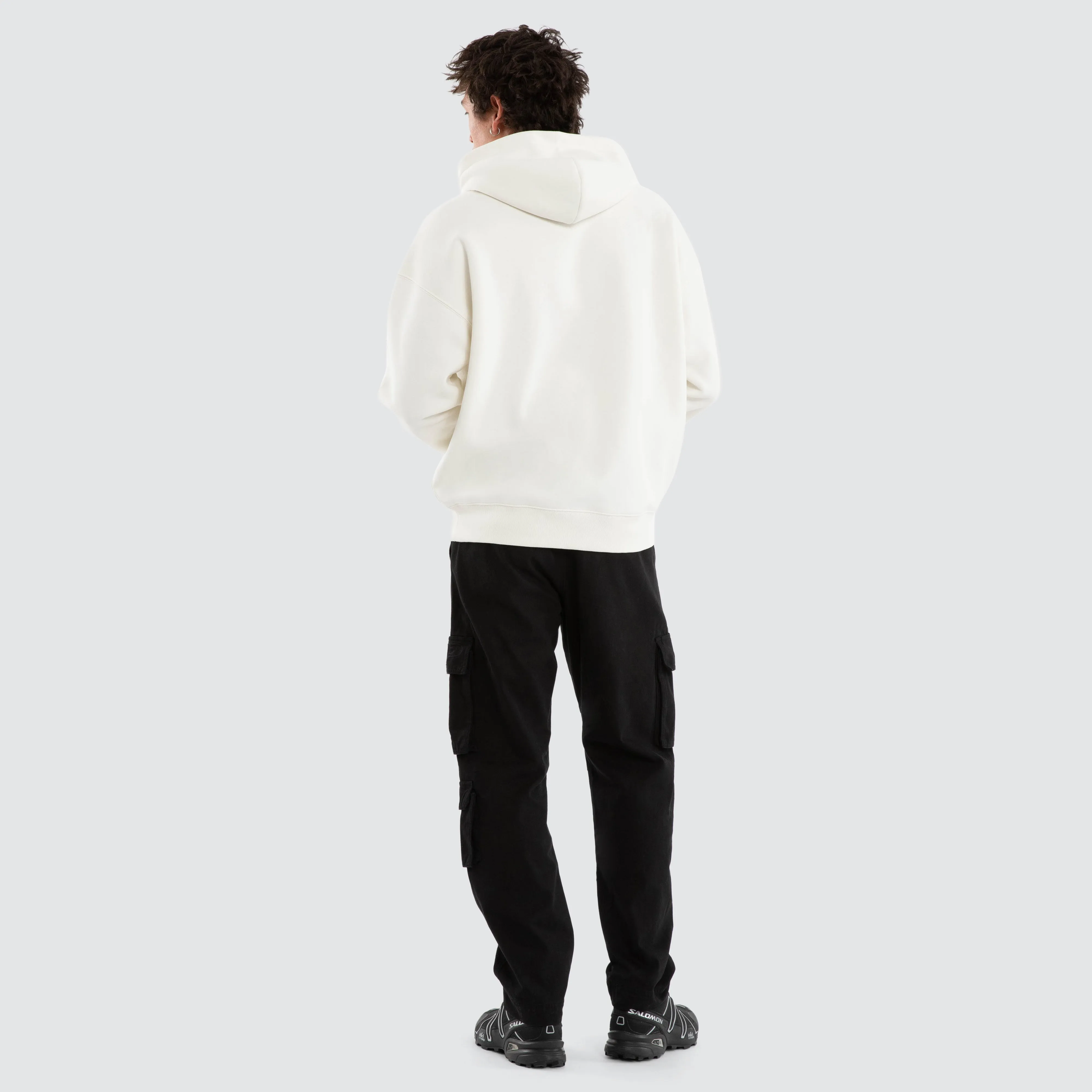 Fence Box Fit Hoodie Natural White sold by Nena and Pasadena product image thumbnail 4