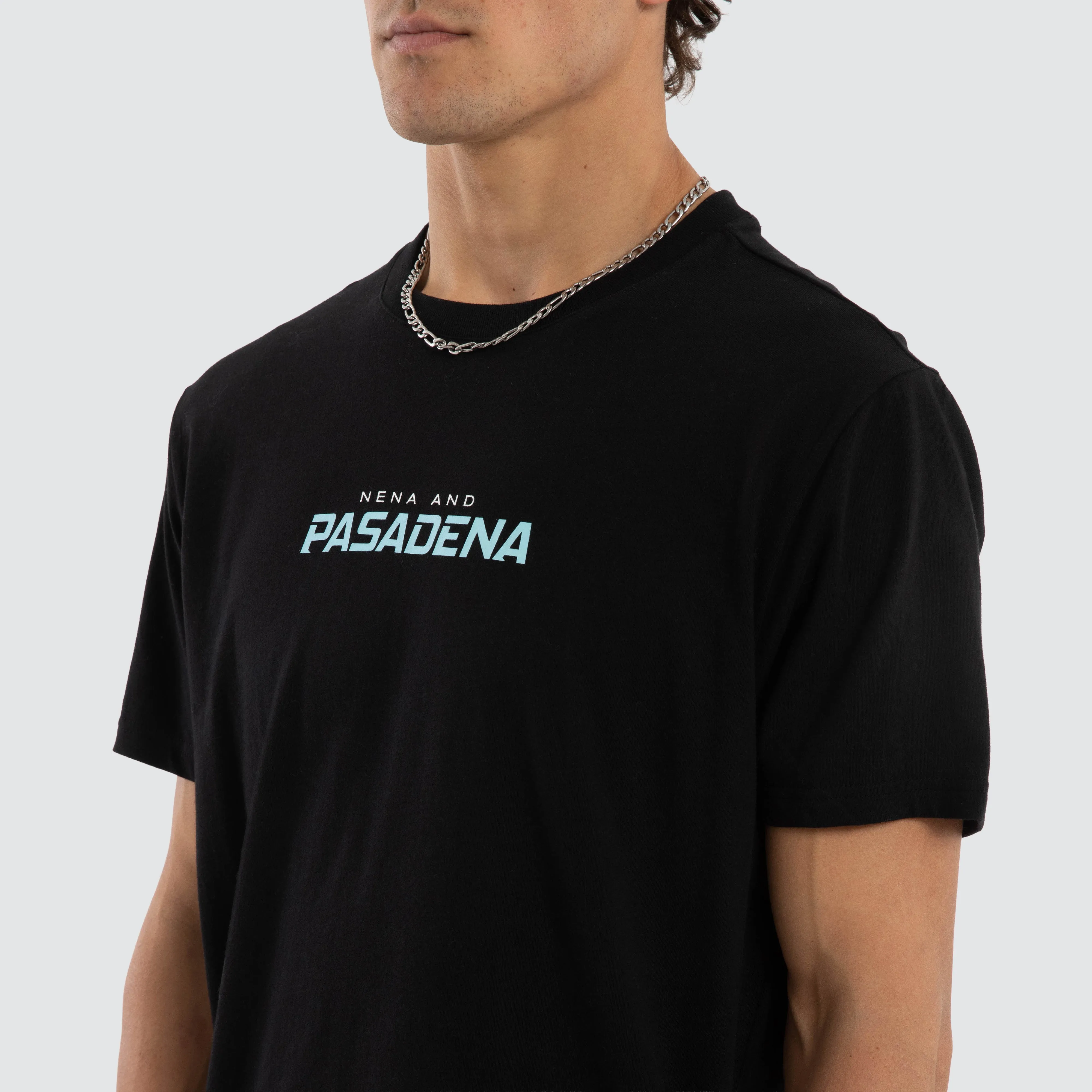 System Dual Curved Tee Jet Black sold by Nena and Pasadena product image thumbnail 3
