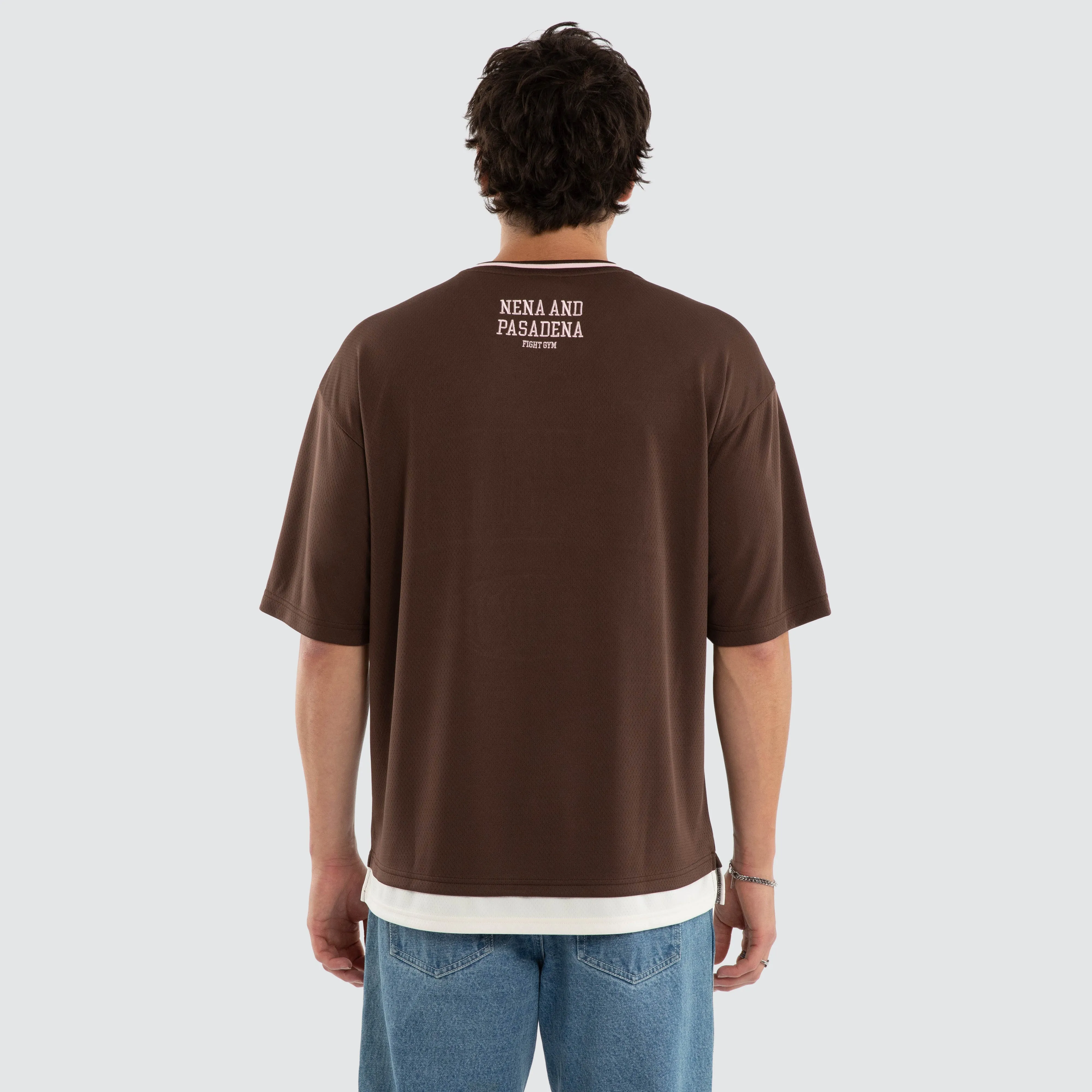 Forward Football Jersey Brown sold by Nena and Pasadena product image thumbnail 4