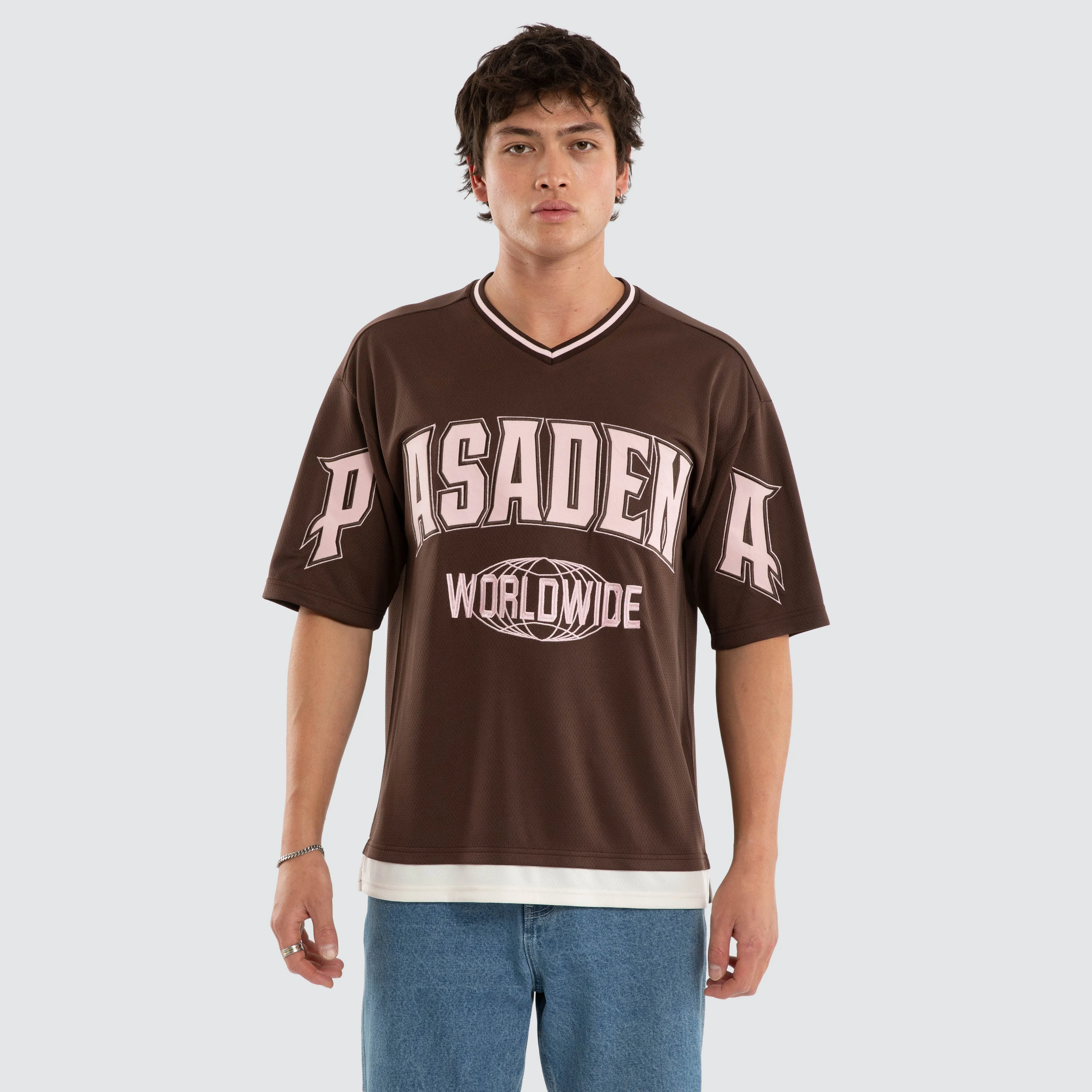 Forward Football Jersey Brown sold by Nena and Pasadena