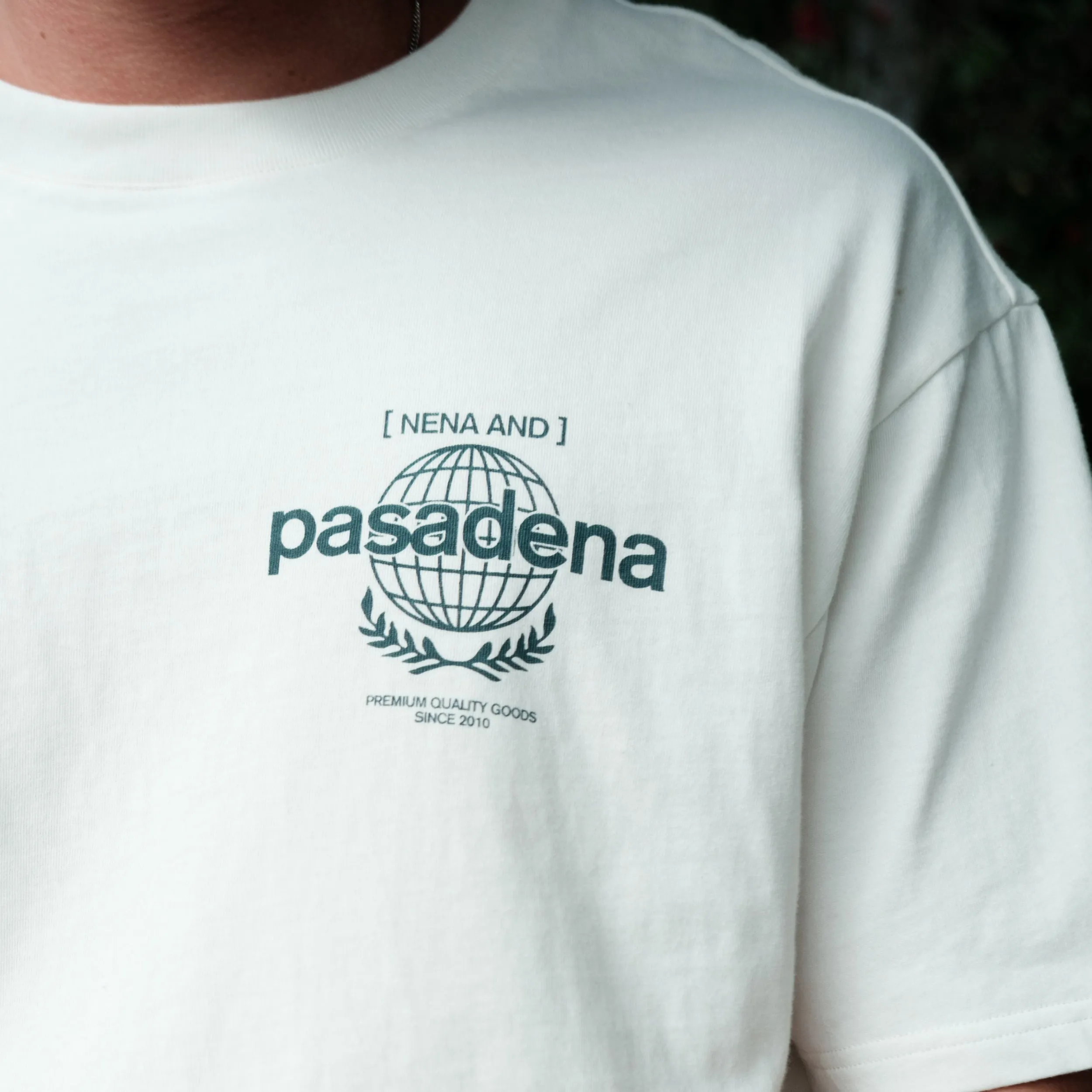 Dreams Box Fit Tee Natural White sold by Nena and Pasadena product image thumbnail 3