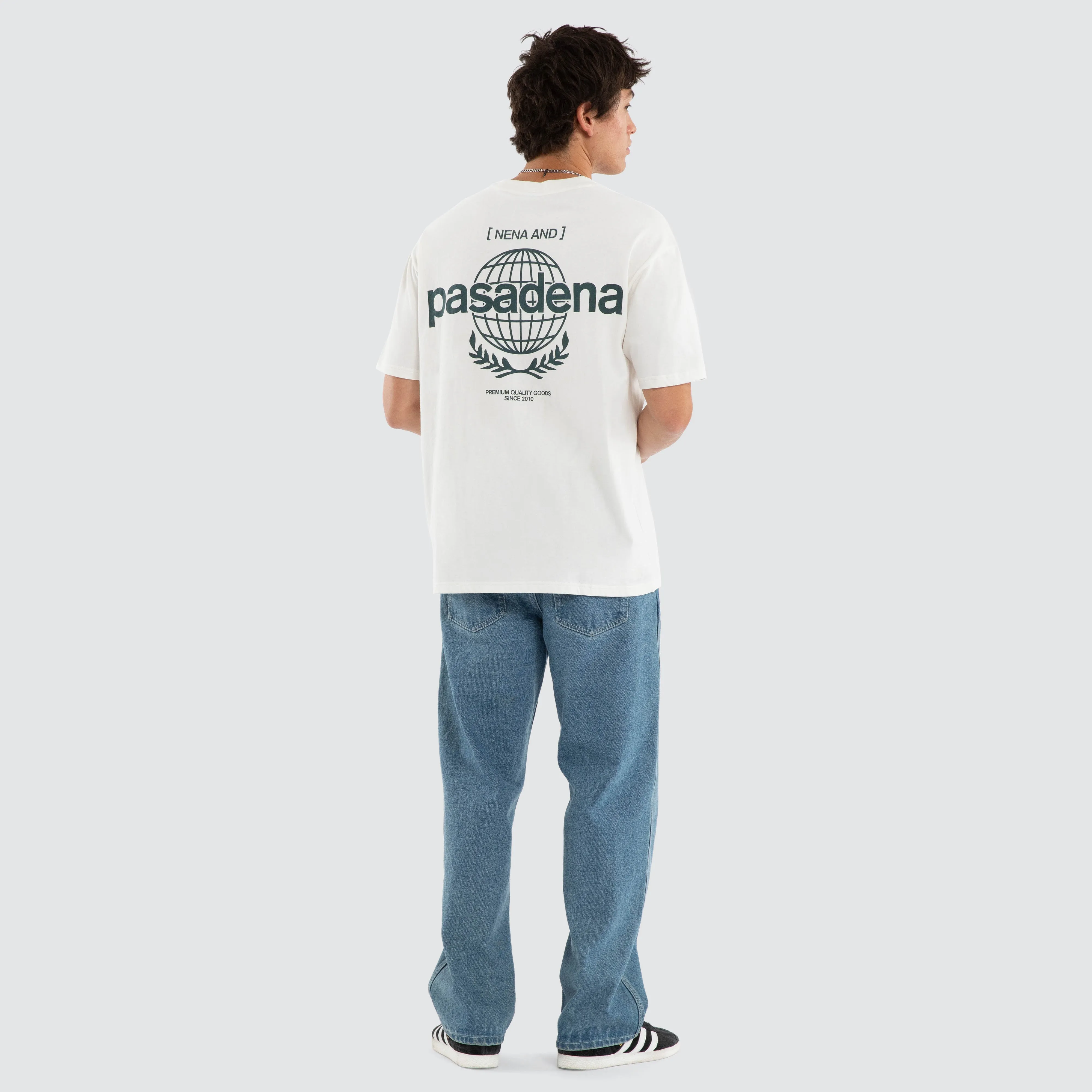 Dreams Box Fit Tee Natural White sold by Nena and Pasadena product image thumbnail 4