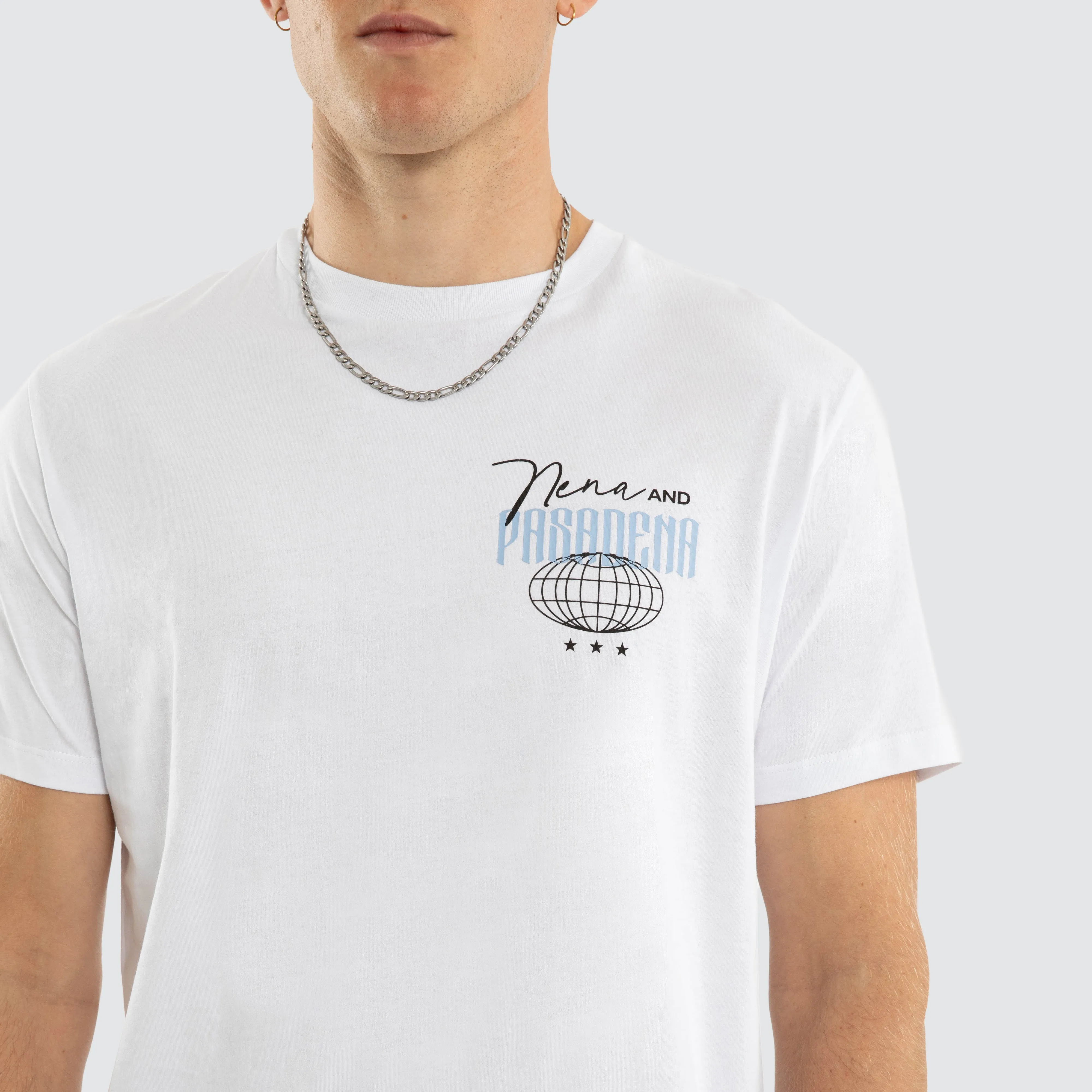 Drifting Standard Tee Optical White sold by Nena and Pasadena product image thumbnail 3