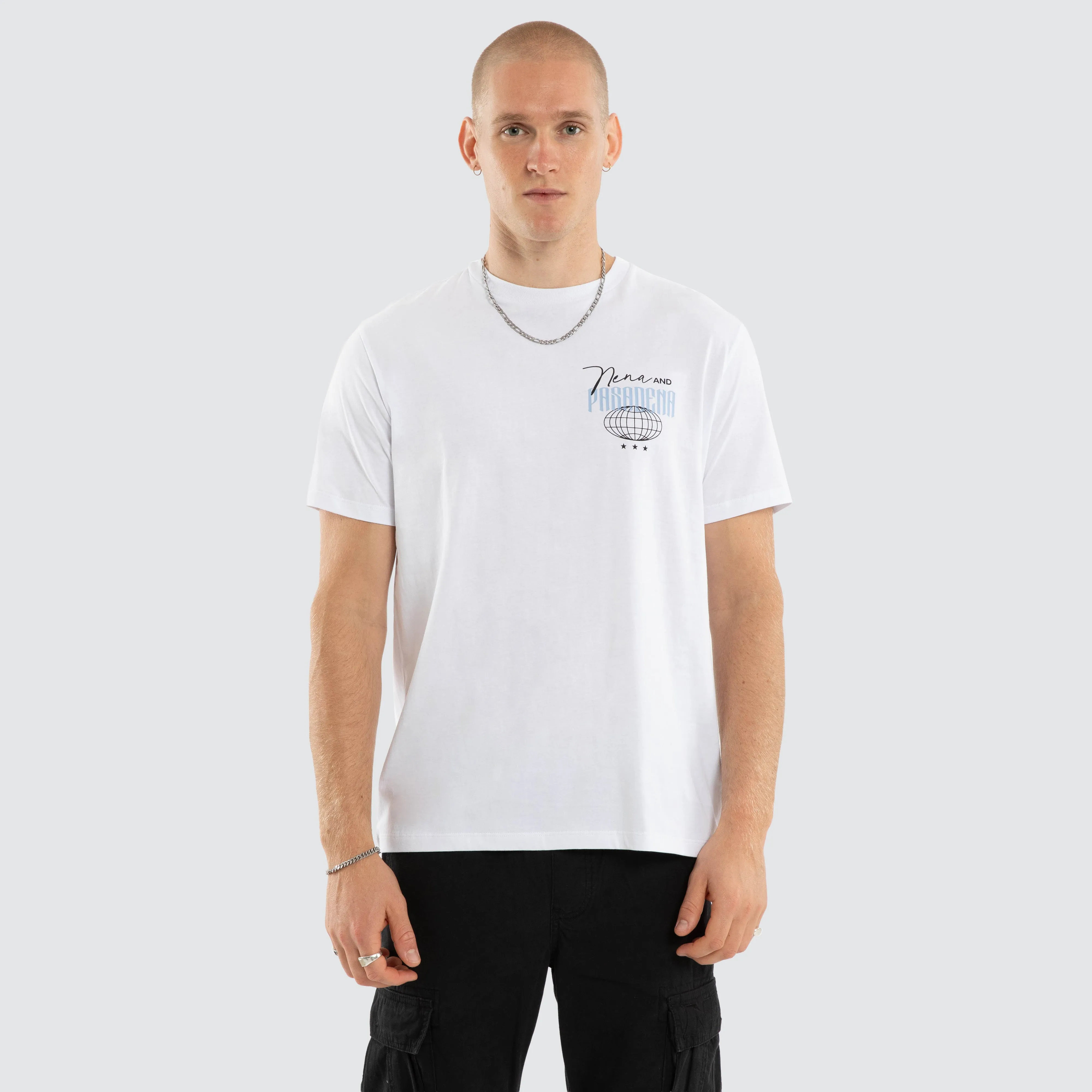 Drifting Standard Tee Optical White sold by Nena and Pasadena product image thumbnail 2