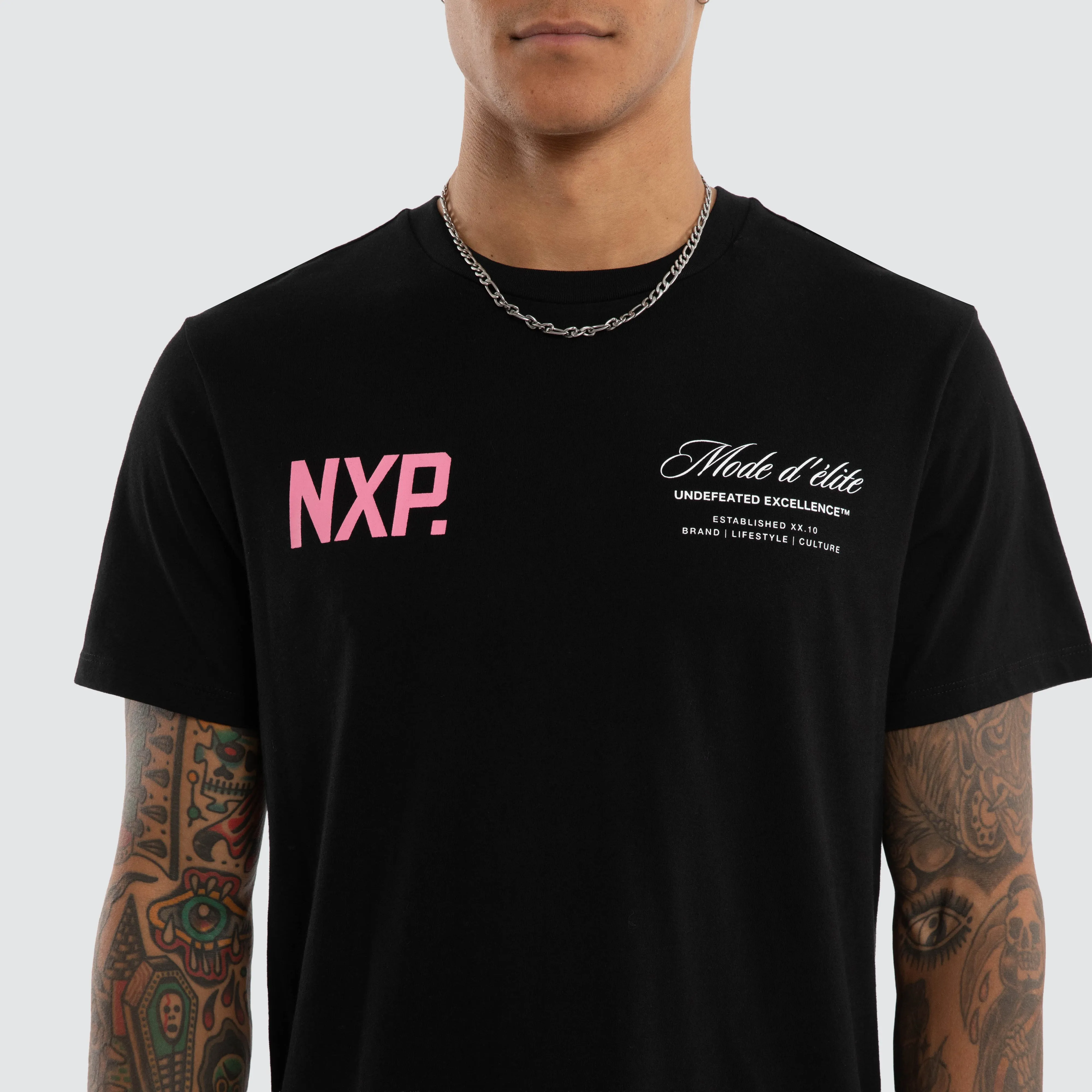 Riot Dual Curved Tee Jet Black sold by Nena and Pasadena product image thumbnail 3