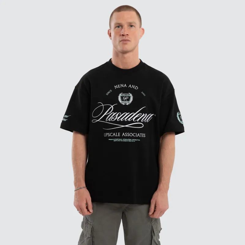 Drive Loopback Raptor Tee Jet Black made by Nena and Pasadena