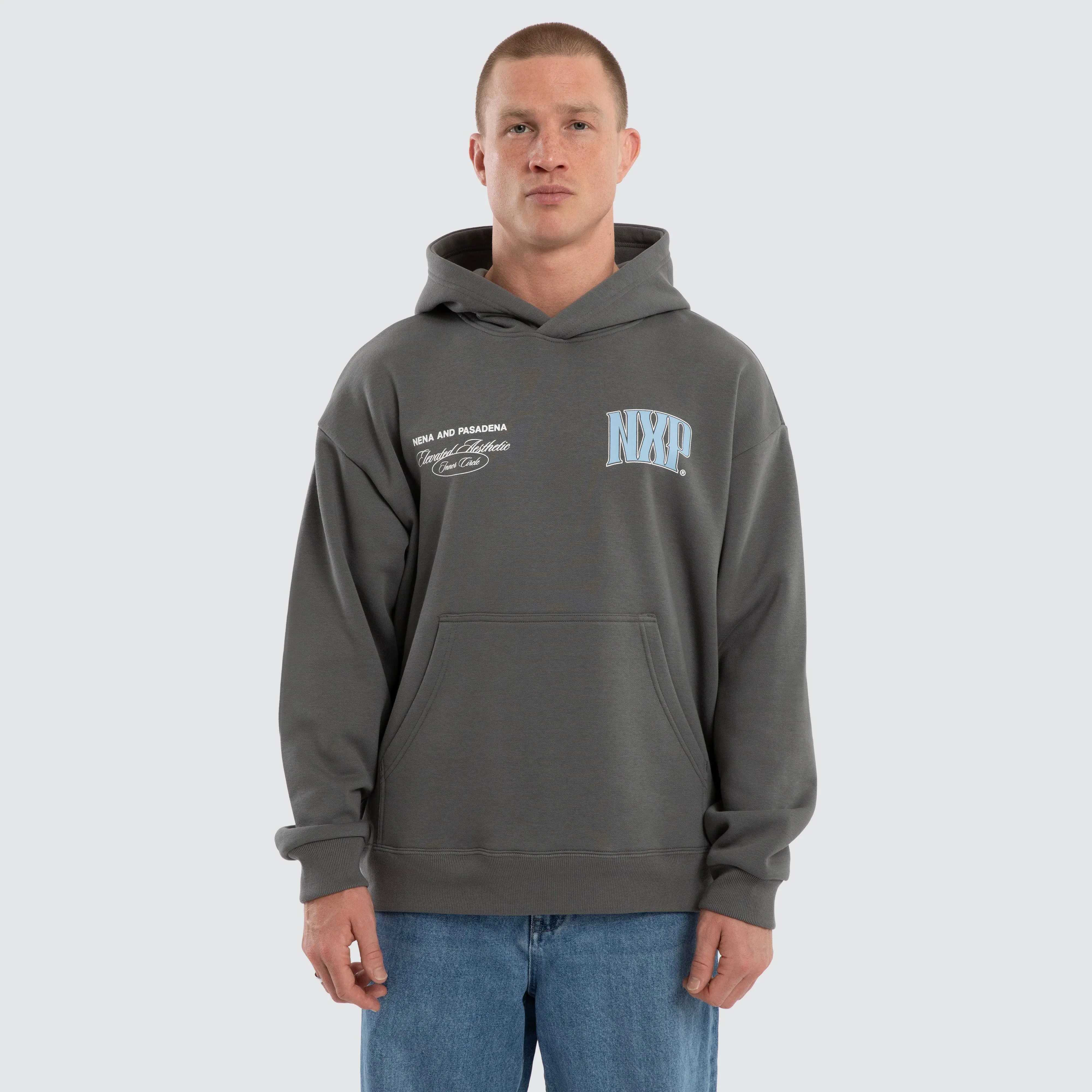 Carbon Relaxed Hoodie Charcoal sold by Nena and Pasadena product image thumbnail 2