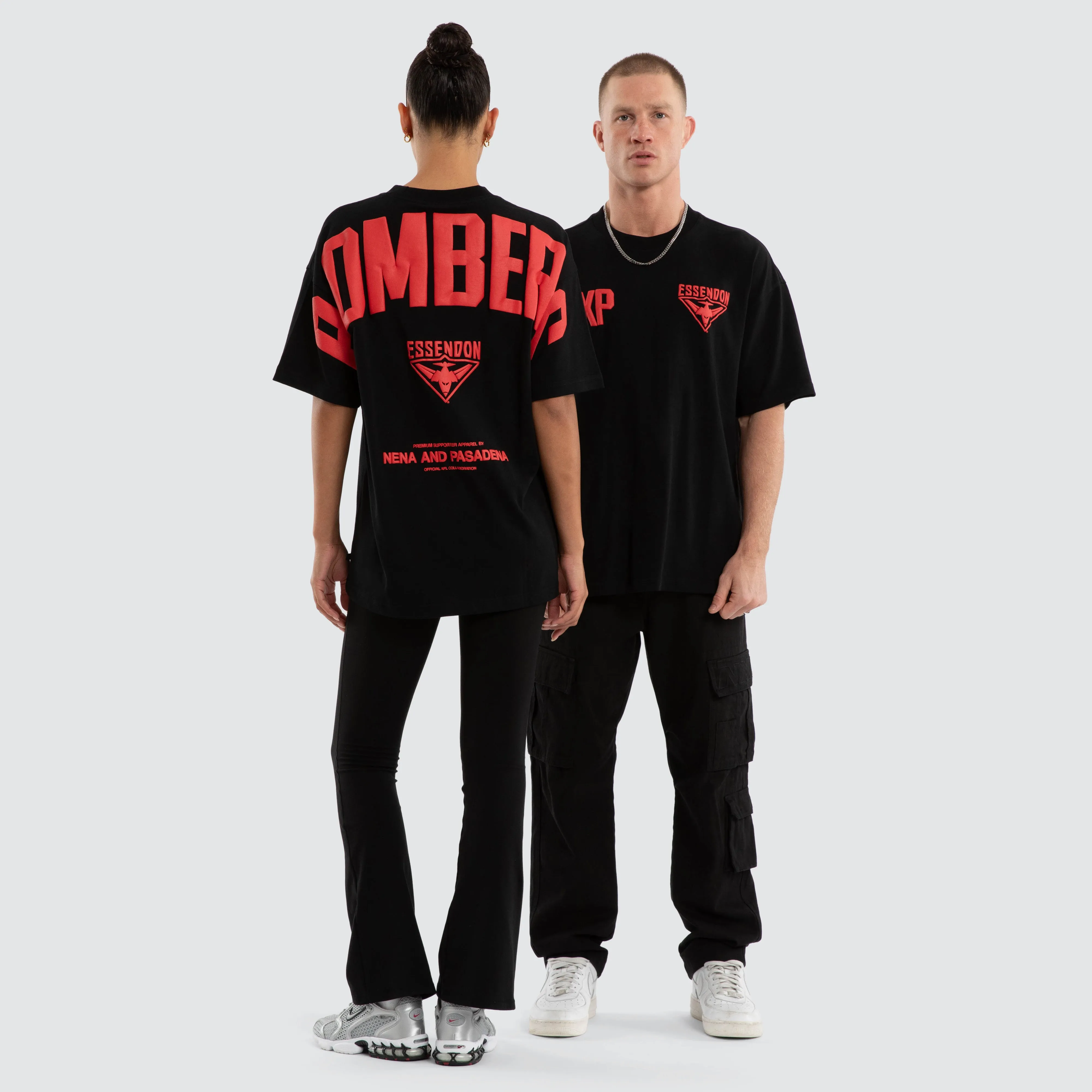 Essendon Bombers Archive Raptor Tee Jet Black sold by Nena and Pasadena product image thumbnail 4