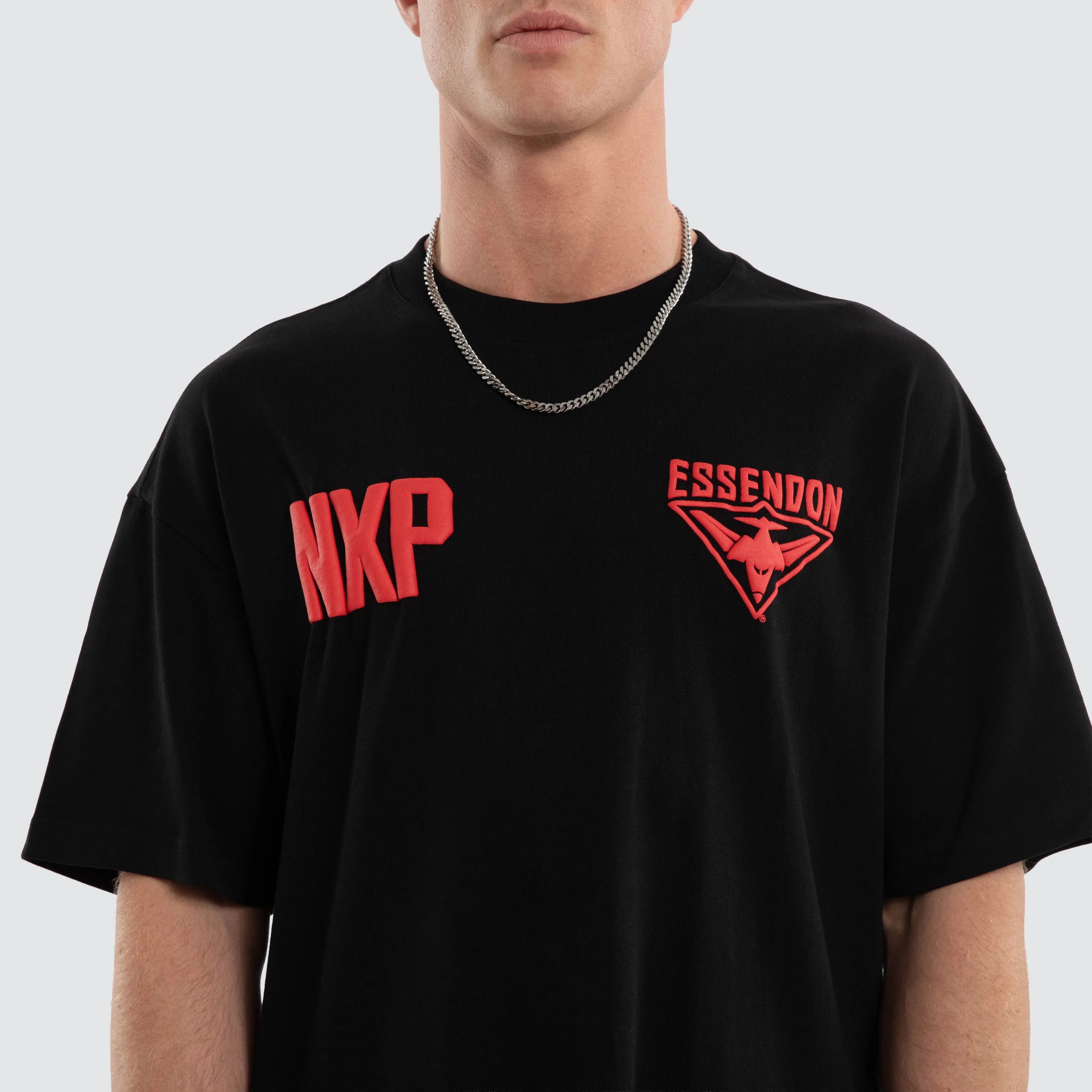 Essendon Bombers Archive Raptor Tee Jet Black sold by Nena and Pasadena product image thumbnail 5