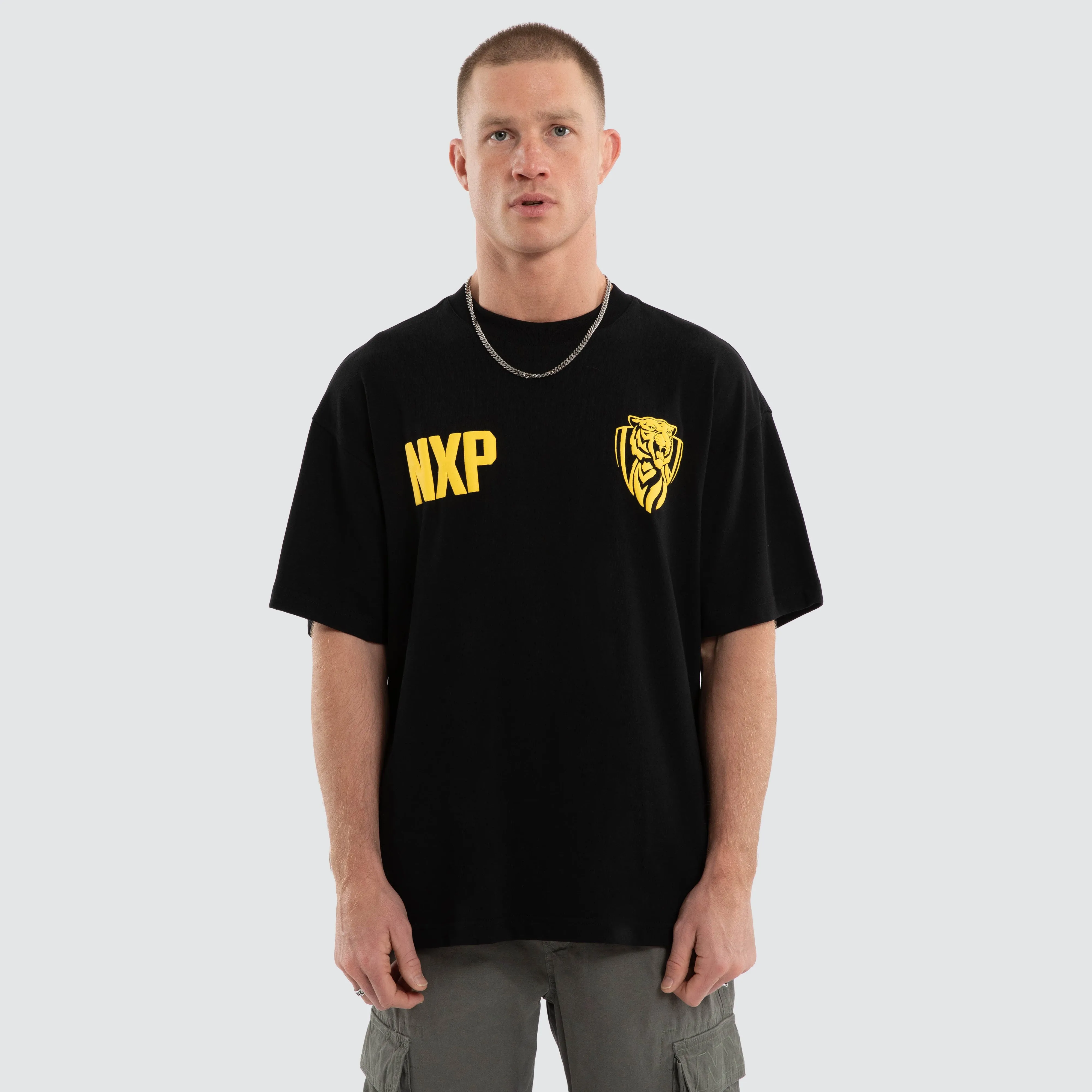 Richmond Tigers Archive Raptor Tee Jet Black sold by Nena and Pasadena product image thumbnail 2