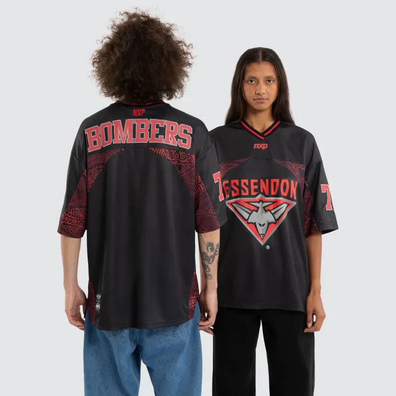 Ben Davis Bombers Mesh Jersey Bombers Black made by Nena and Pasadena