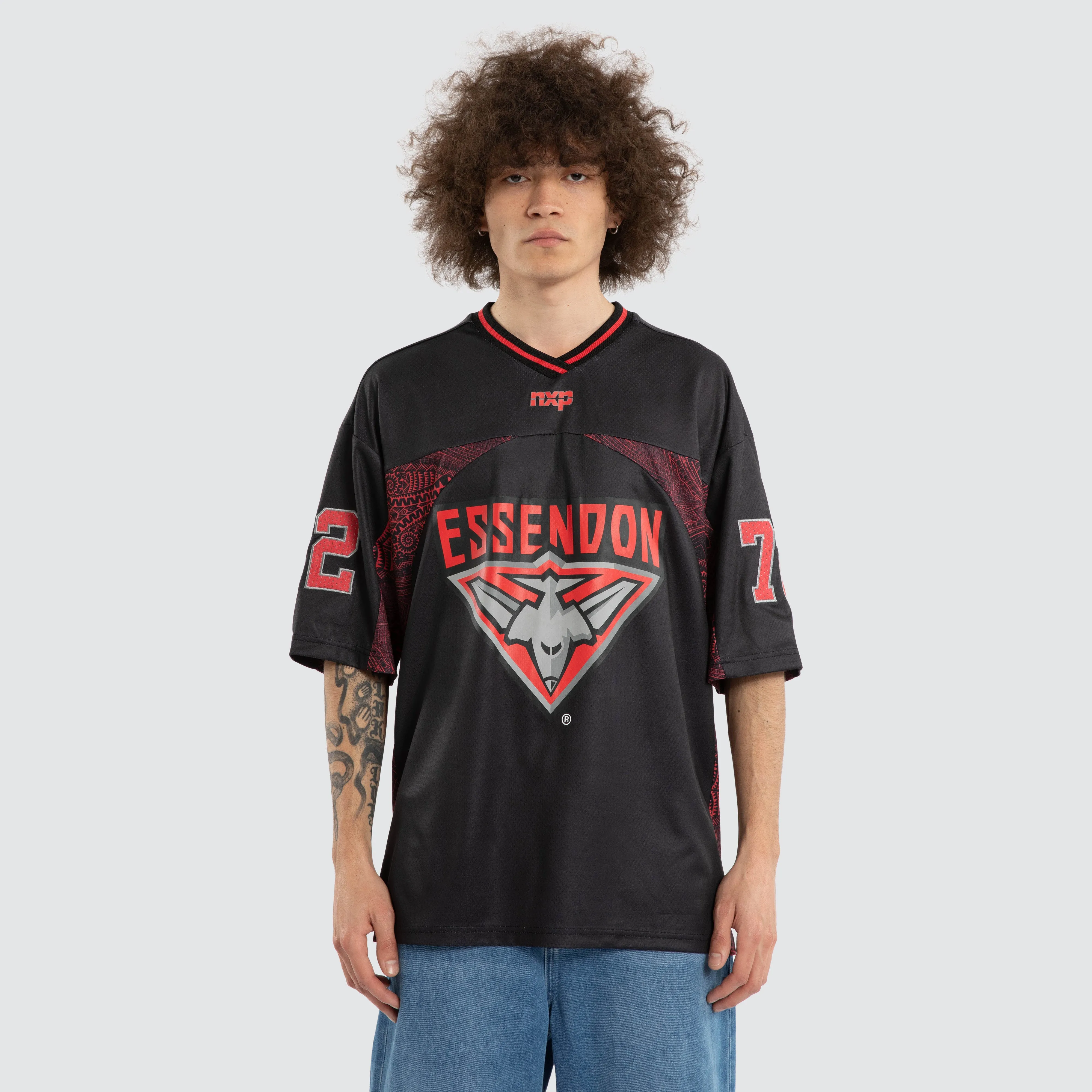 Ben Davis Bombers Mesh Jersey Bombers Black sold by Nena and Pasadena product image thumbnail 2