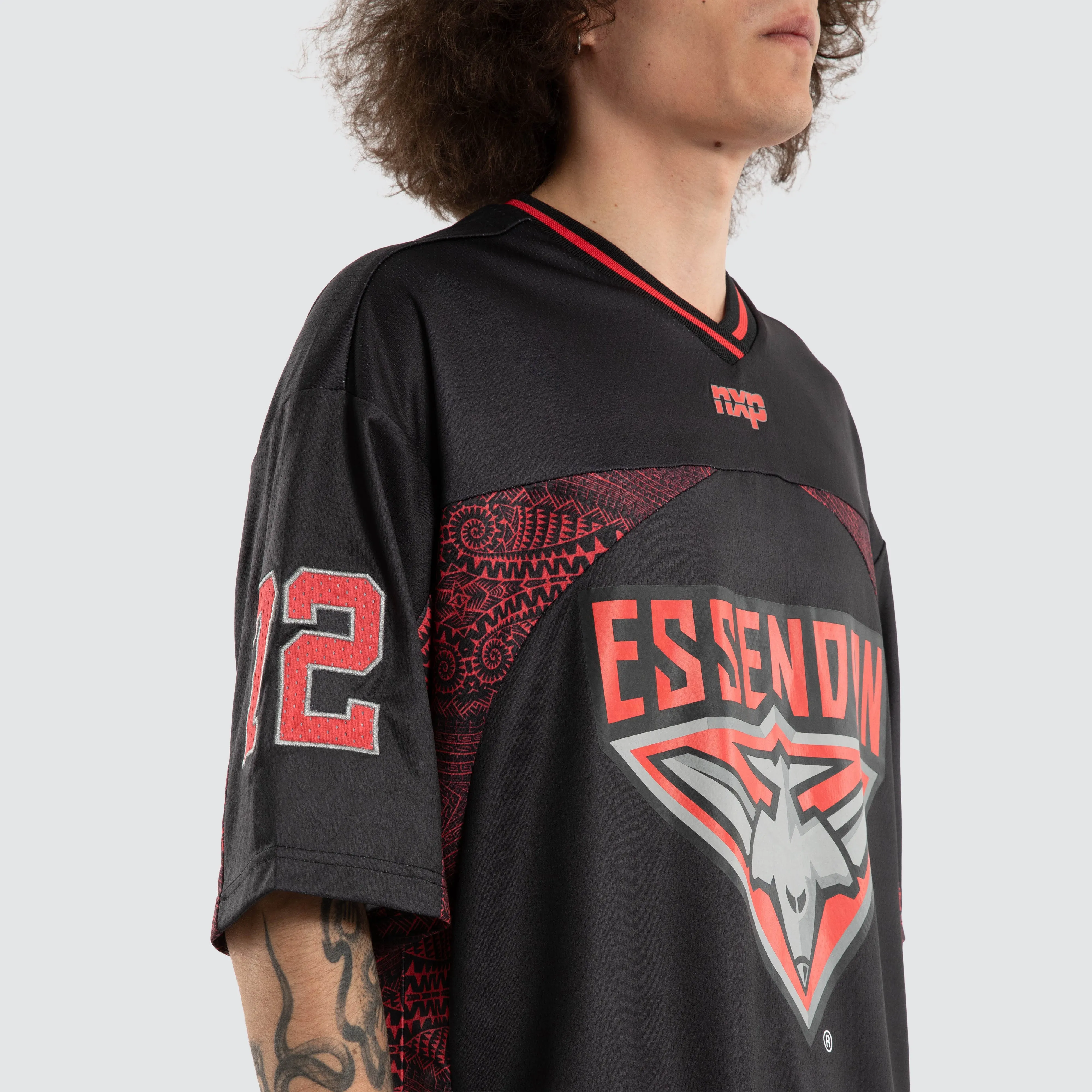 Ben Davis Bombers Mesh Jersey Bombers Black sold by Nena and Pasadena product image thumbnail 3