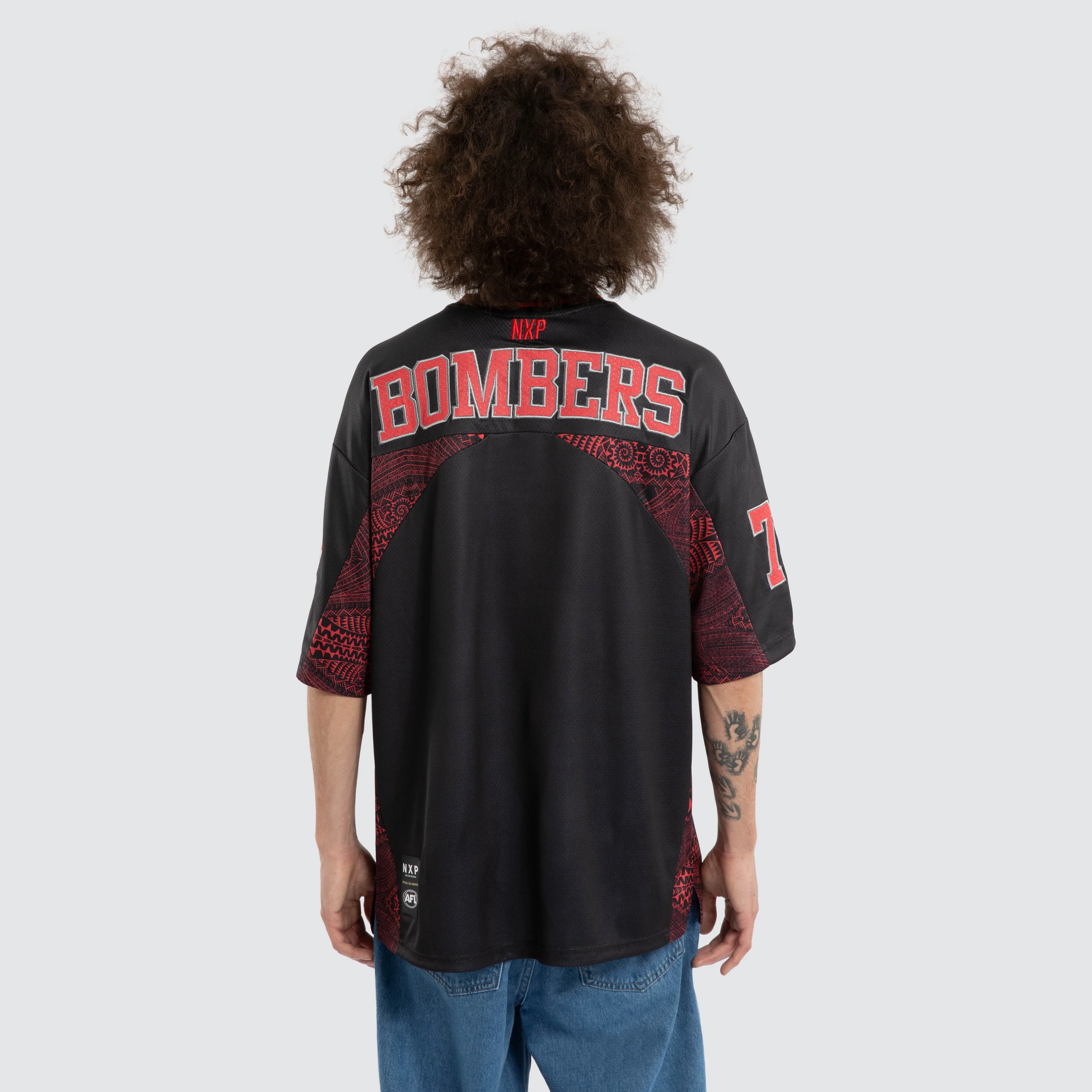Ben Davis Bombers Mesh Jersey Bombers Black sold by Nena and Pasadena product image thumbnail 4