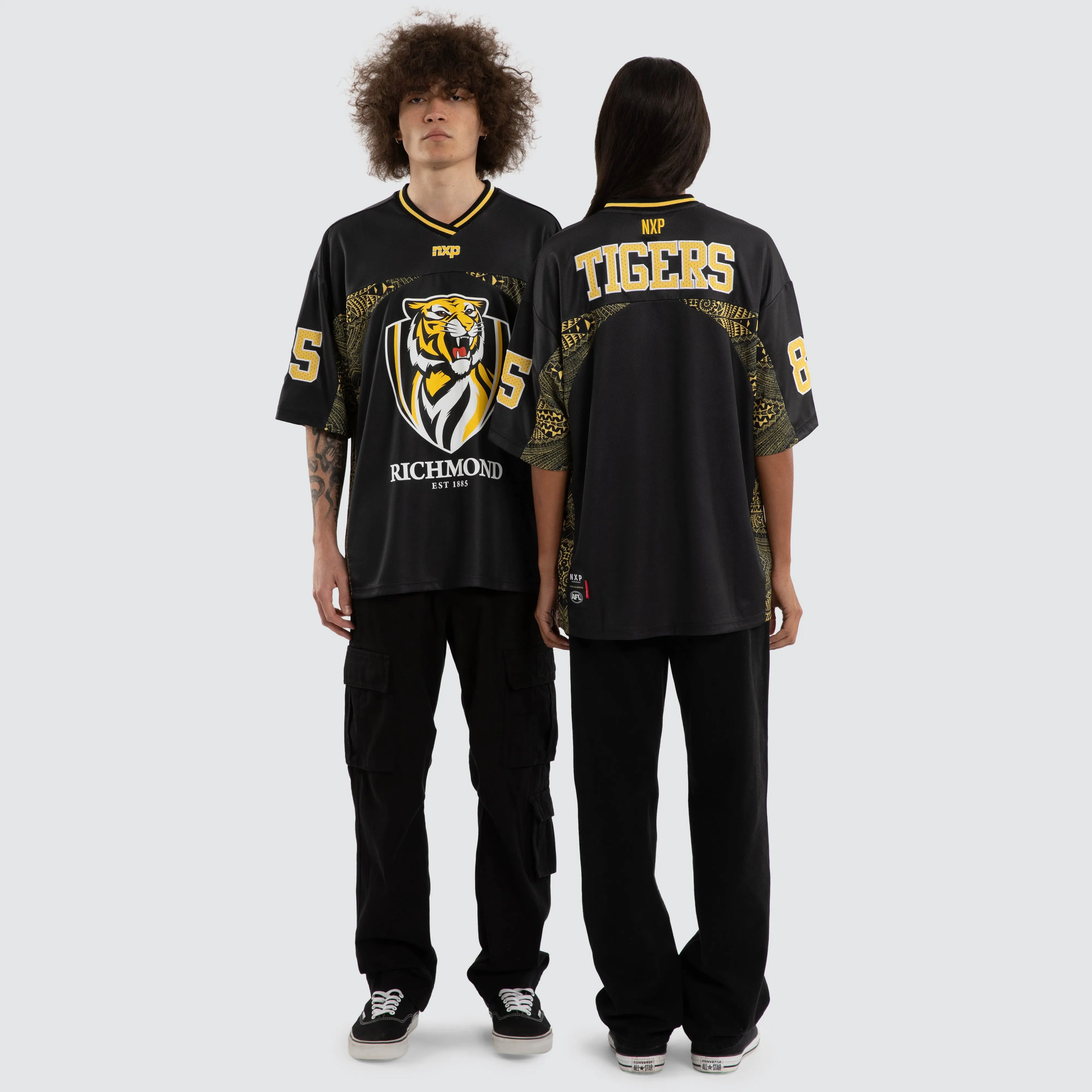 Ben Davis Richmond Tigers Mesh Jersey Tigers Black sold by Nena and Pasadena product image thumbnail 4