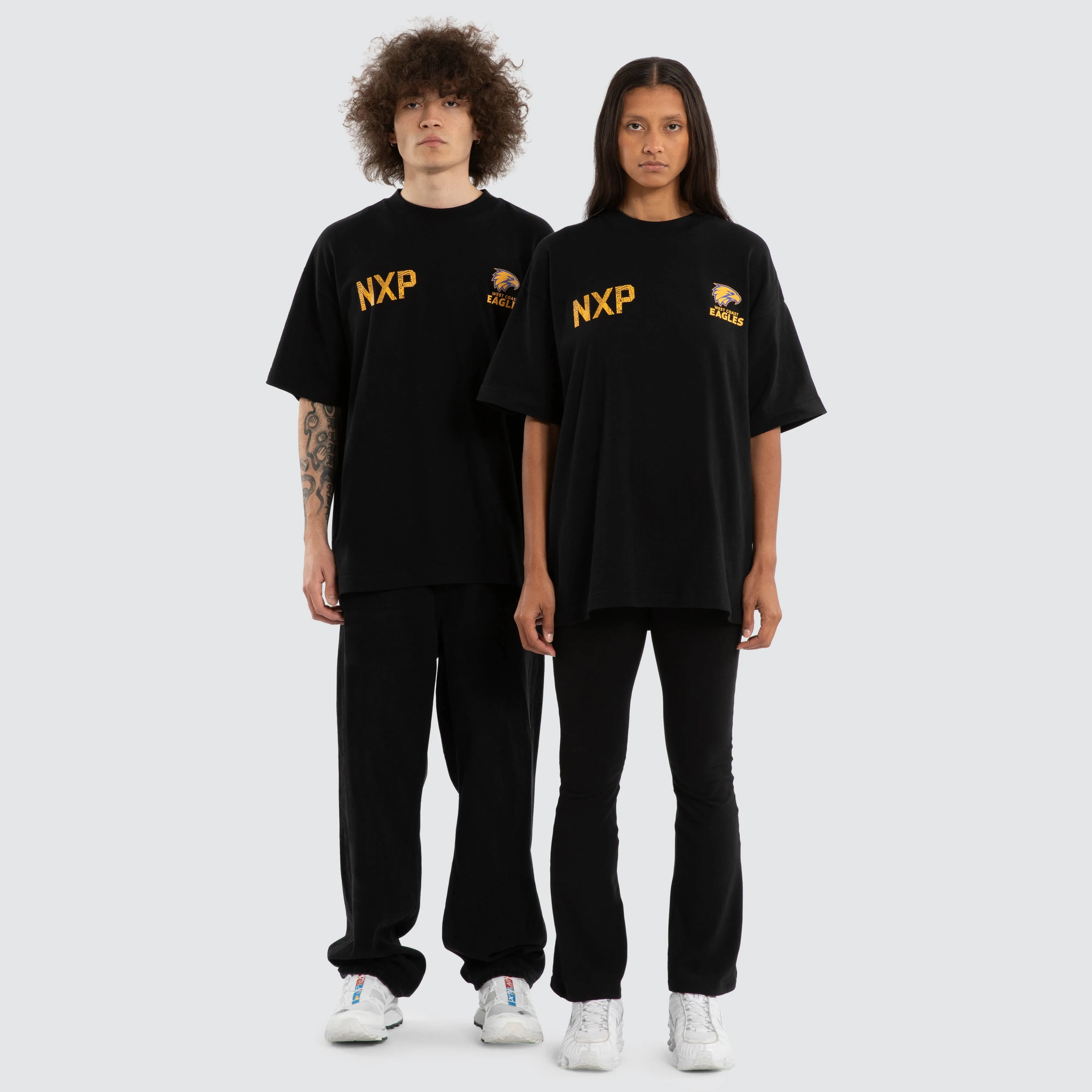 Ben Davis West Coast Eagles Raptor Tee Jet Black sold by Nena and Pasadena product image thumbnail 4