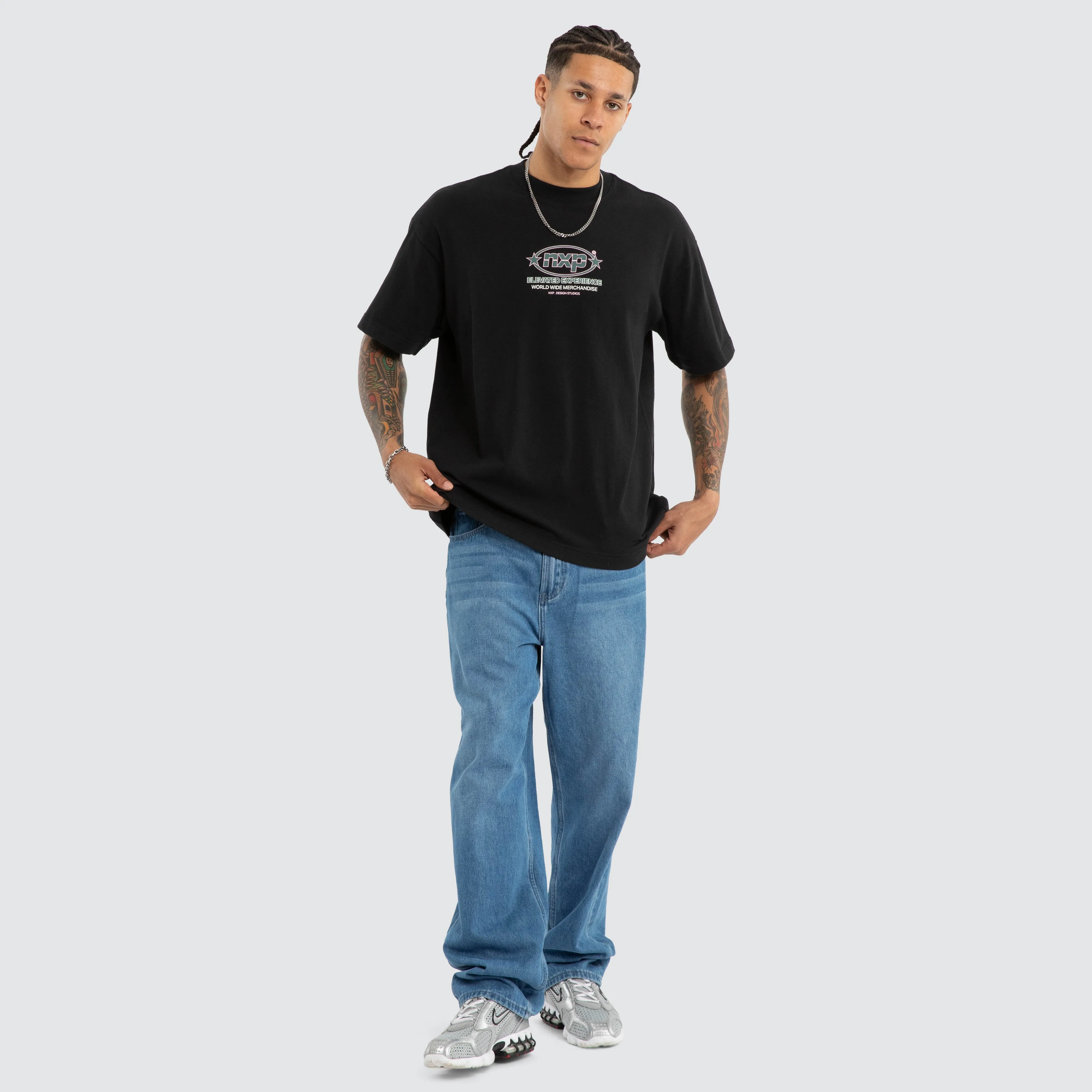 Rhythm Raptor Tee Anthracite Black sold by Nena and Pasadena product image thumbnail 5