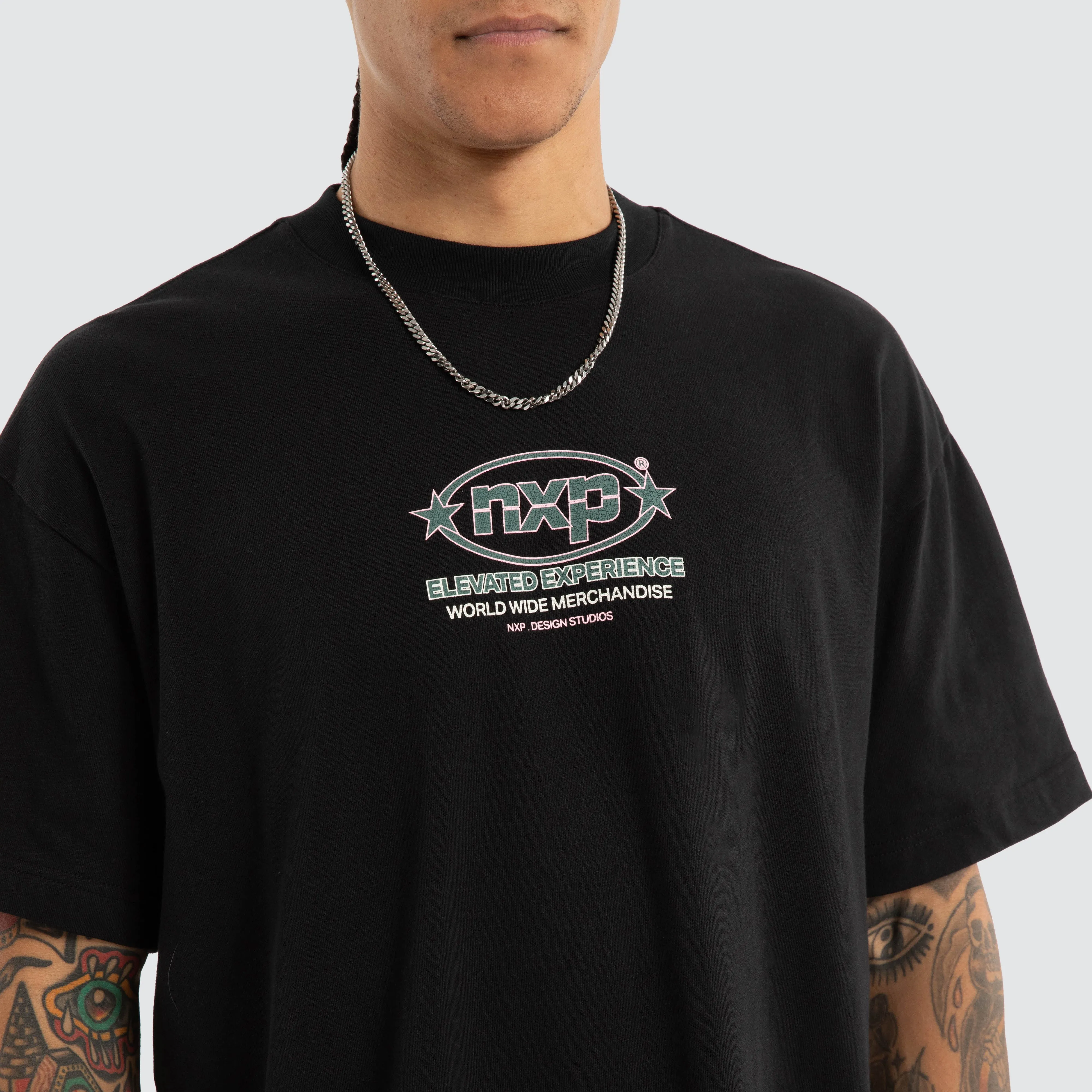 Rhythm Raptor Tee Anthracite Black sold by Nena and Pasadena product image thumbnail 3