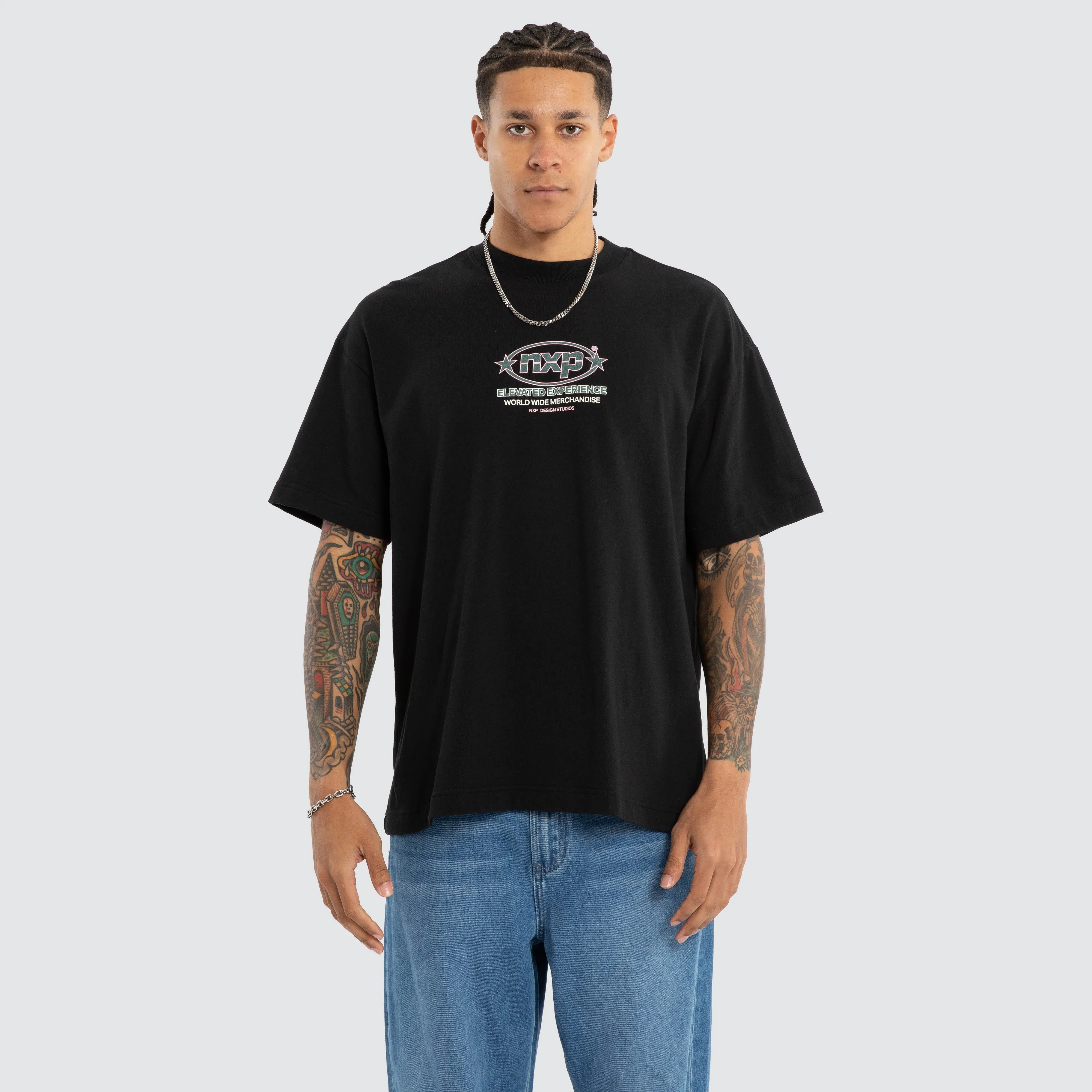 Rhythm Raptor Tee Anthracite Black sold by Nena and Pasadena product image thumbnail 2