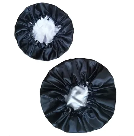 Satin Silk Mommy and Me Adjustable, Reversible Bonnet Sets sold by Sleep Sassy product image thumbnail 5