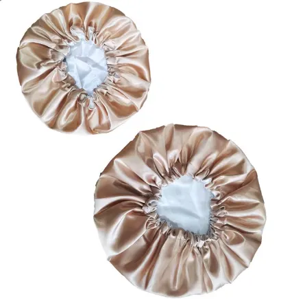 Satin Silk Mommy and Me Adjustable, Reversible Bonnet Sets sold by Sleep Sassy product image thumbnail 4