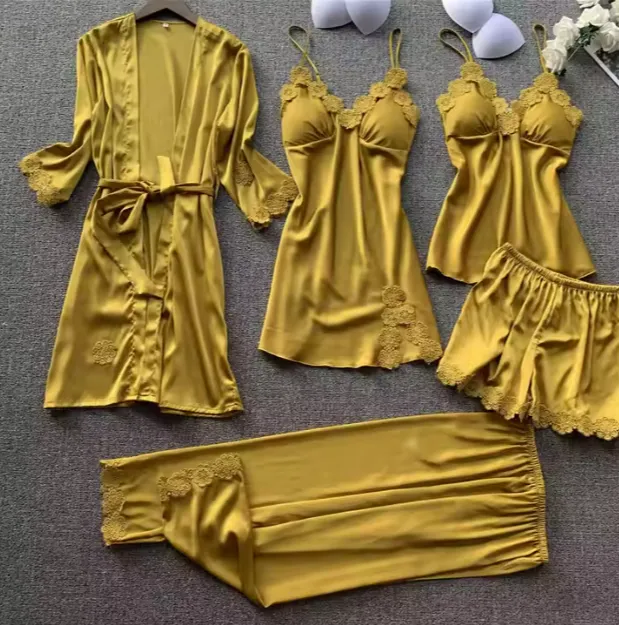 5-Piece Cami Sleepwear Set sold by Sleep Sassy product image thumbnail 3