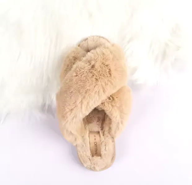 Faux Fur Slippers sold by Sleep Sassy product image thumbnail 3