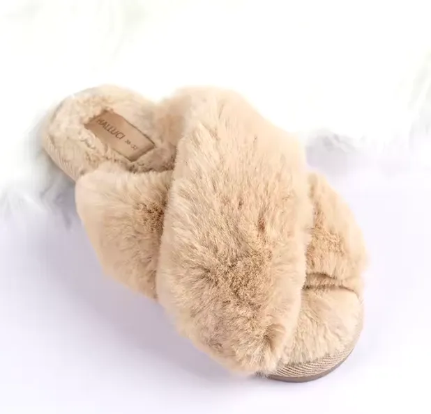 Faux Fur Slippers sold by Sleep Sassy product image thumbnail 2