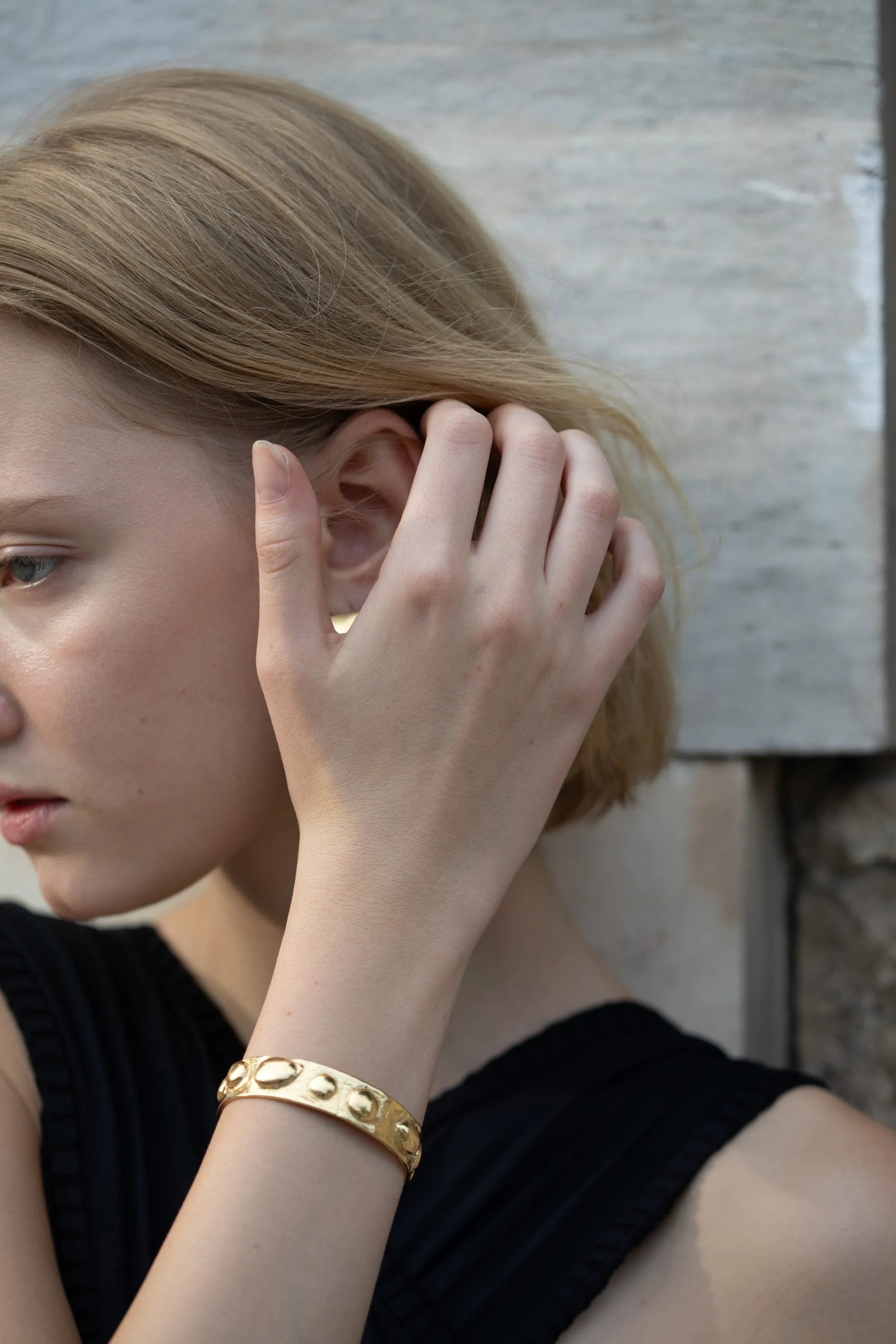 Bold Studded Bangle sold by YSSO product image thumbnail 4