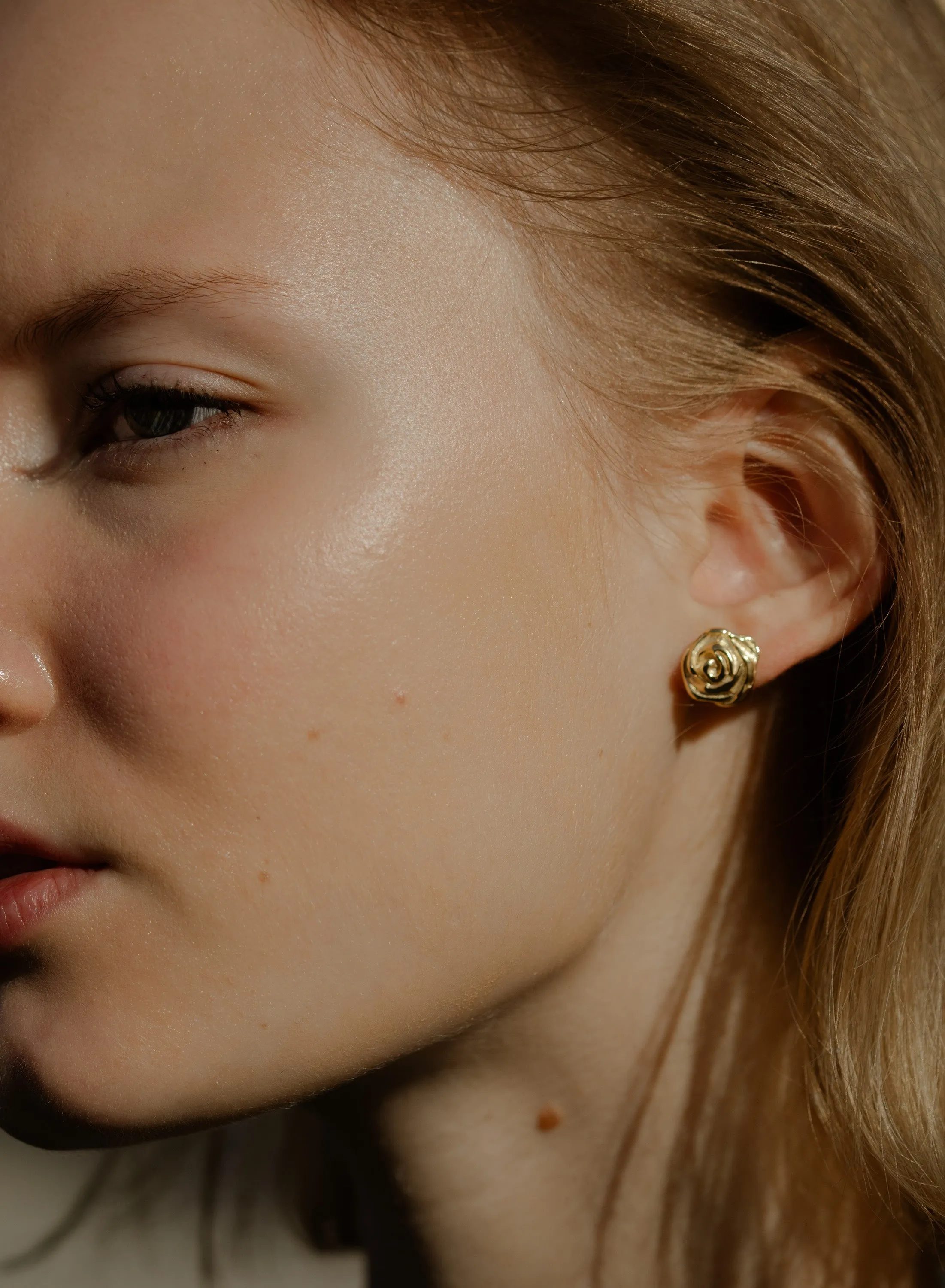 Tiny Rose Earrings sold by YSSO product image thumbnail 2