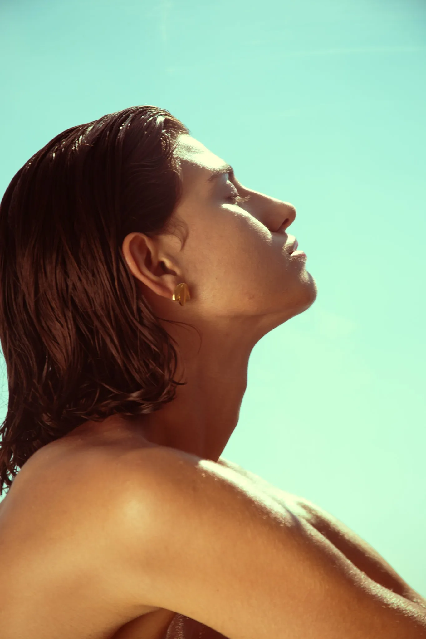 Tiny Leaf Earrings sold by YSSO product image thumbnail 4