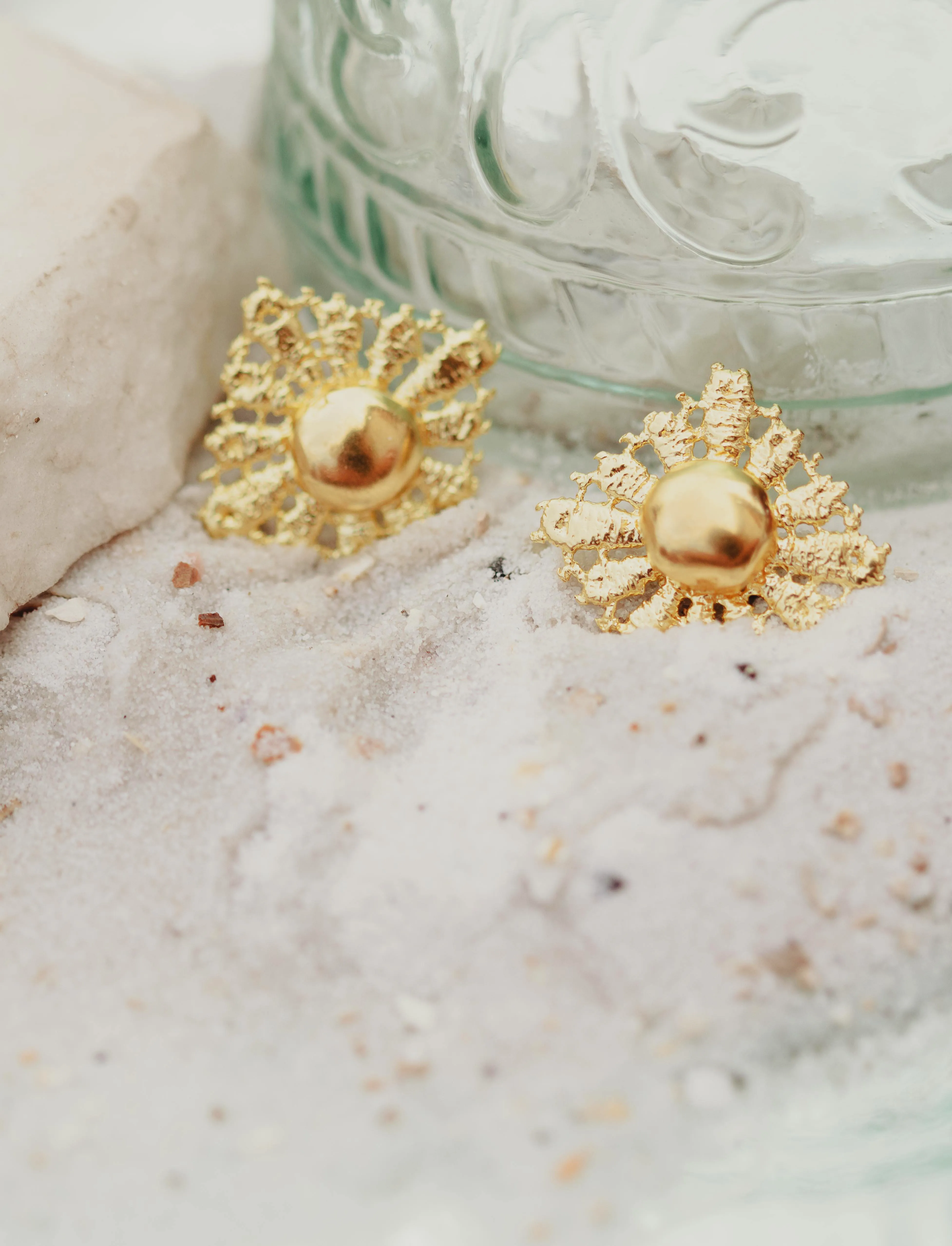 Square Stardust Earrings sold by YSSO product image thumbnail 3