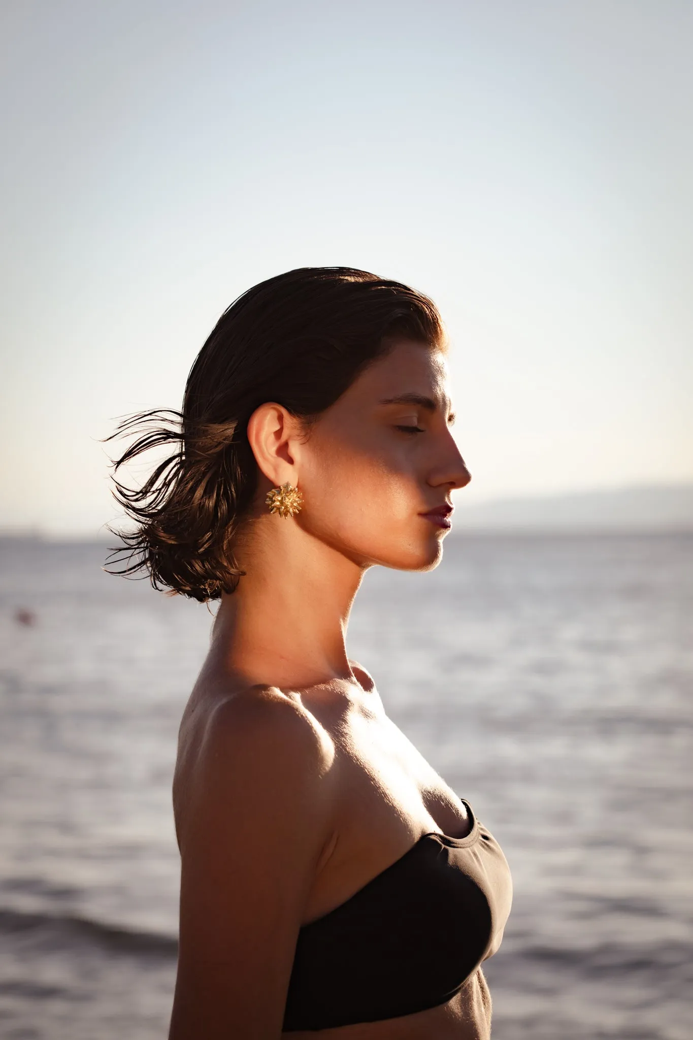 Sea Urchin Earrings sold by YSSO product image thumbnail 5