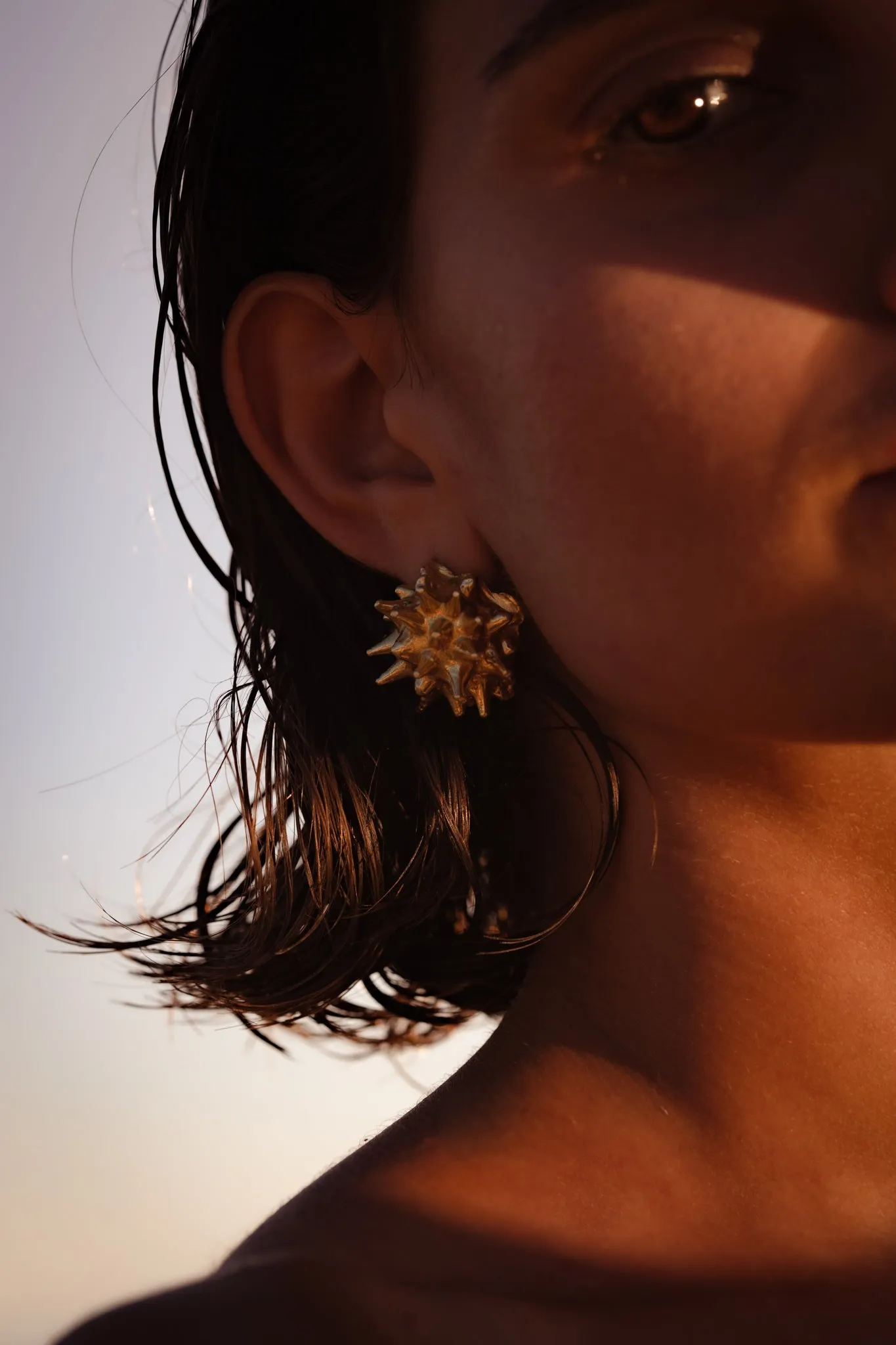 Sea Urchin Earrings sold by YSSO product image thumbnail 3
