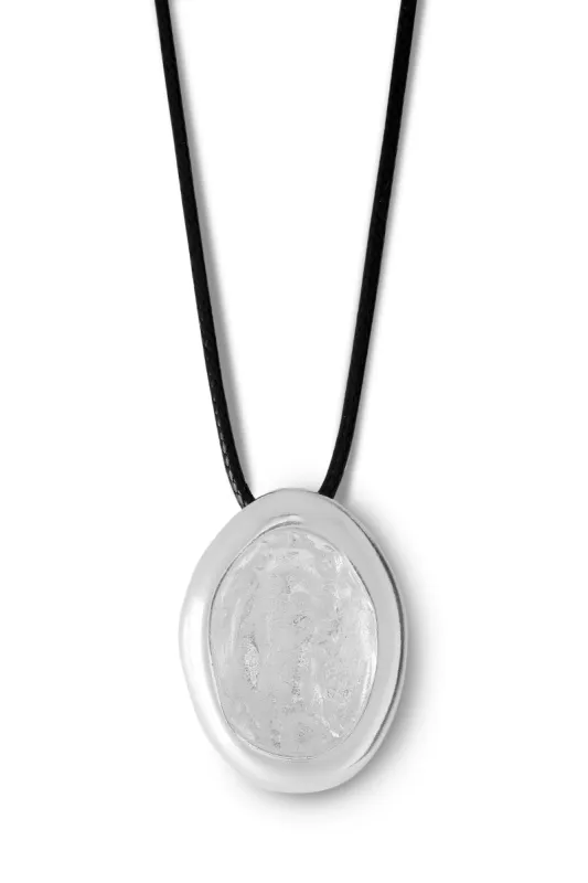 Aesop Cord Necklace In Sterling Silver sold by YSSO