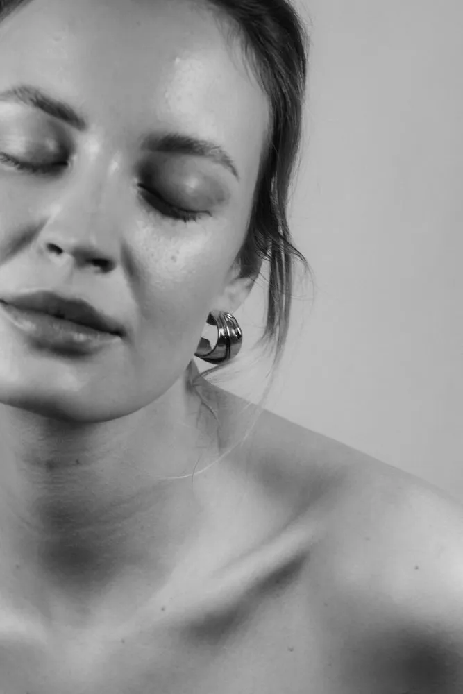 Alexandria Coe X Ysso: Abstraction Earrings sold by YSSO product image thumbnail 3