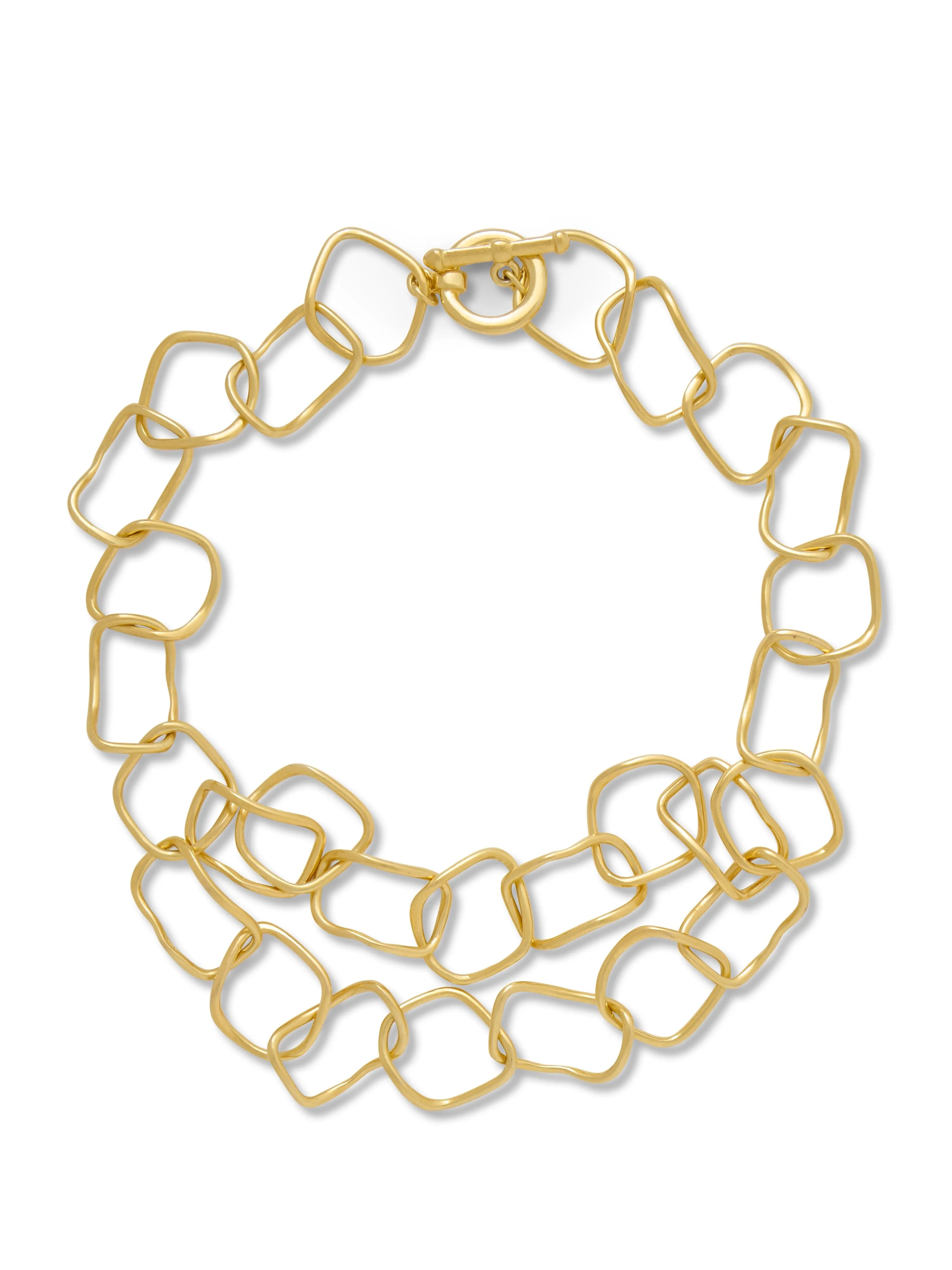 Ithaca Double Chain Necklace sold by YSSO