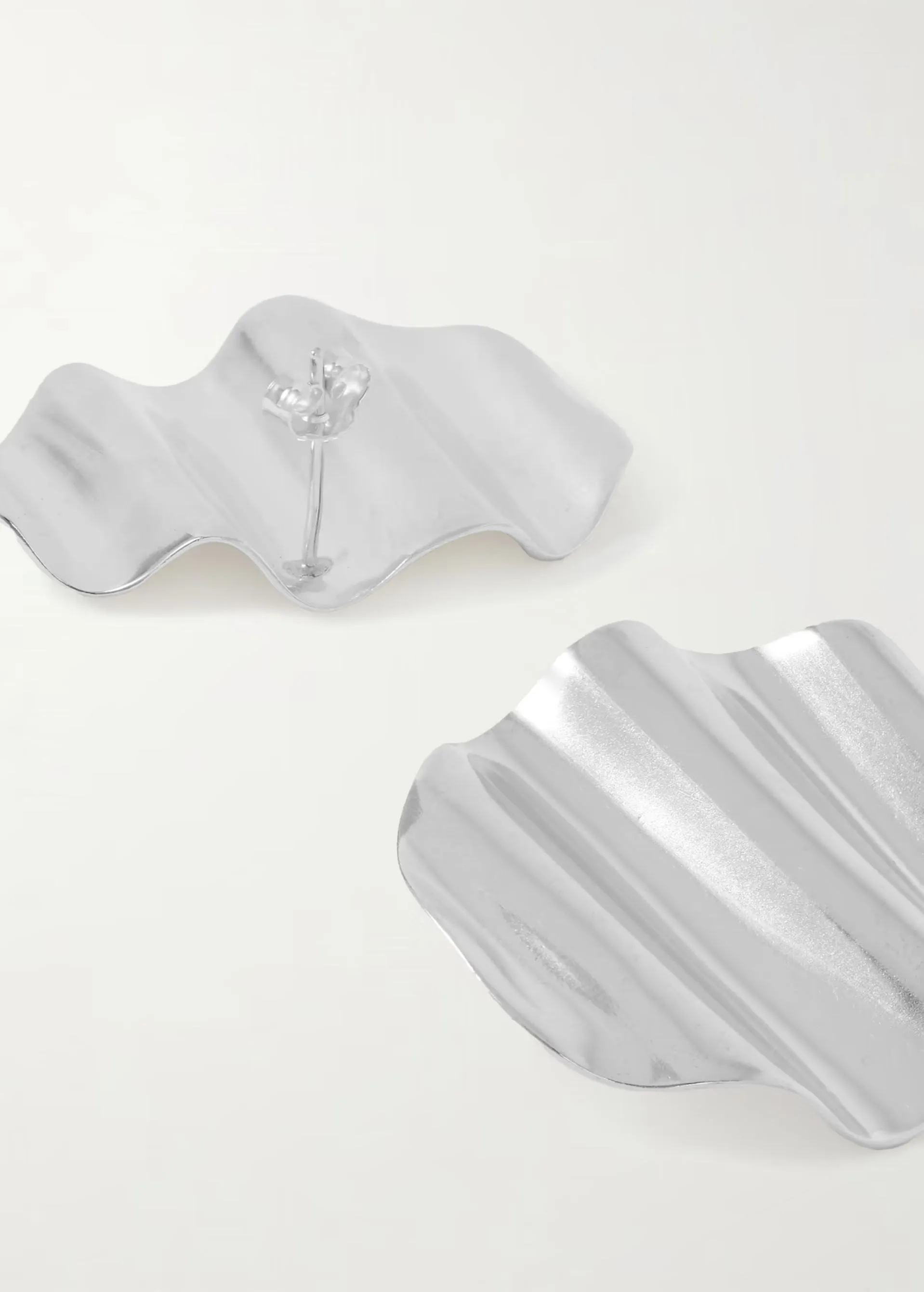 L'Onda Earrings In Sterling Silver sold by YSSO product image thumbnail 4