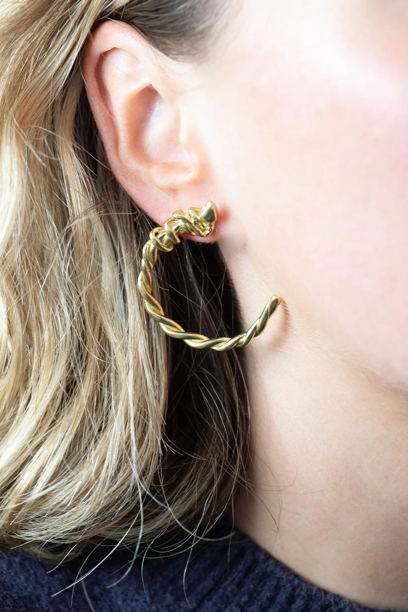 Snake Hoops sold by YSSO product image thumbnail 2