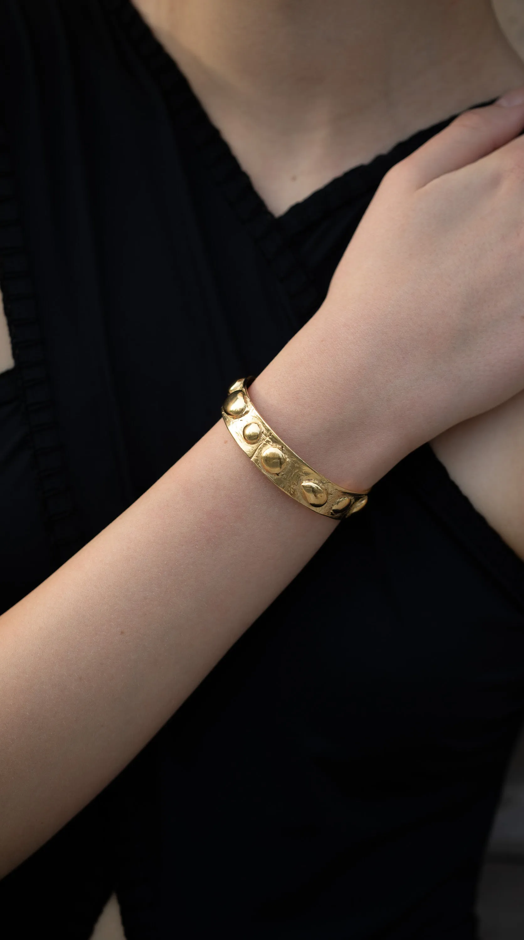 Bold Studded Bangle sold by YSSO product image thumbnail 4