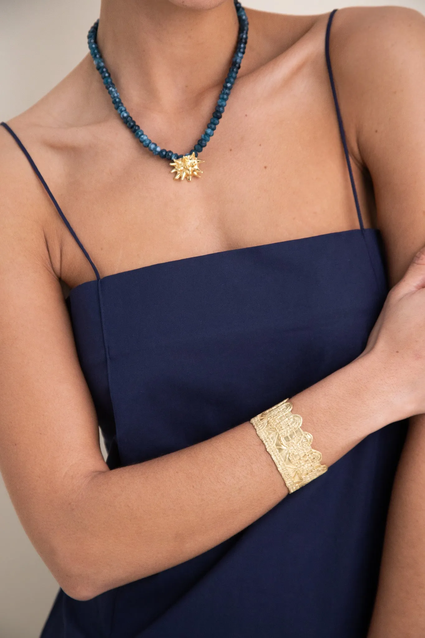 Sea Urchin in Jade Necklace sold by YSSO product image thumbnail 4