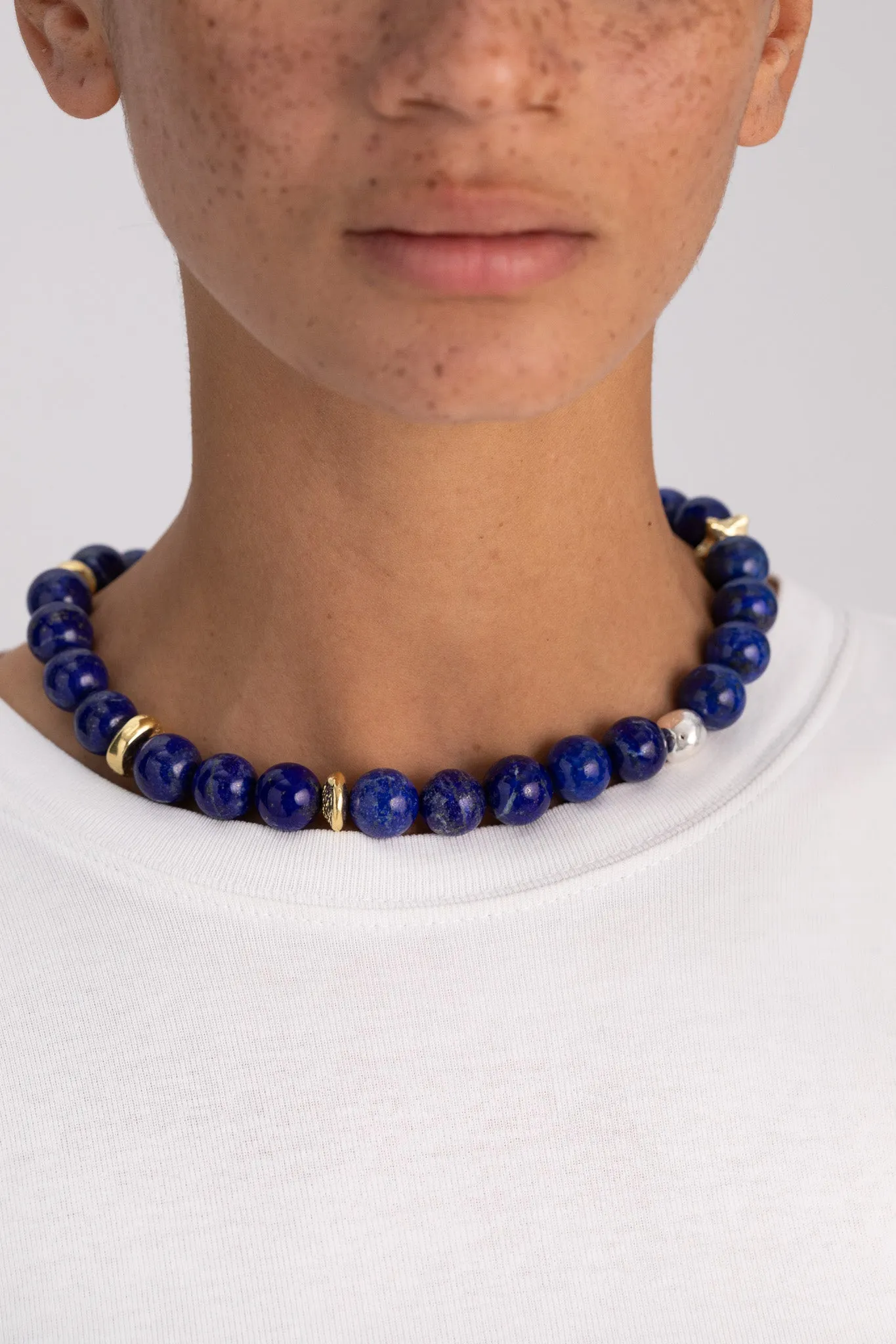 Helen Lapis Stone Necklace sold by YSSO product image thumbnail 3