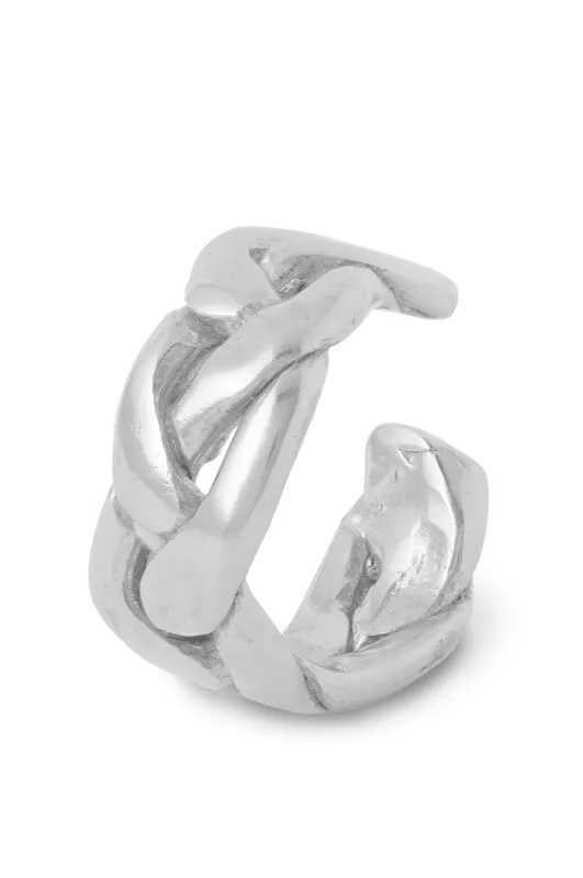 Chain Ring in Silver made by YSSO