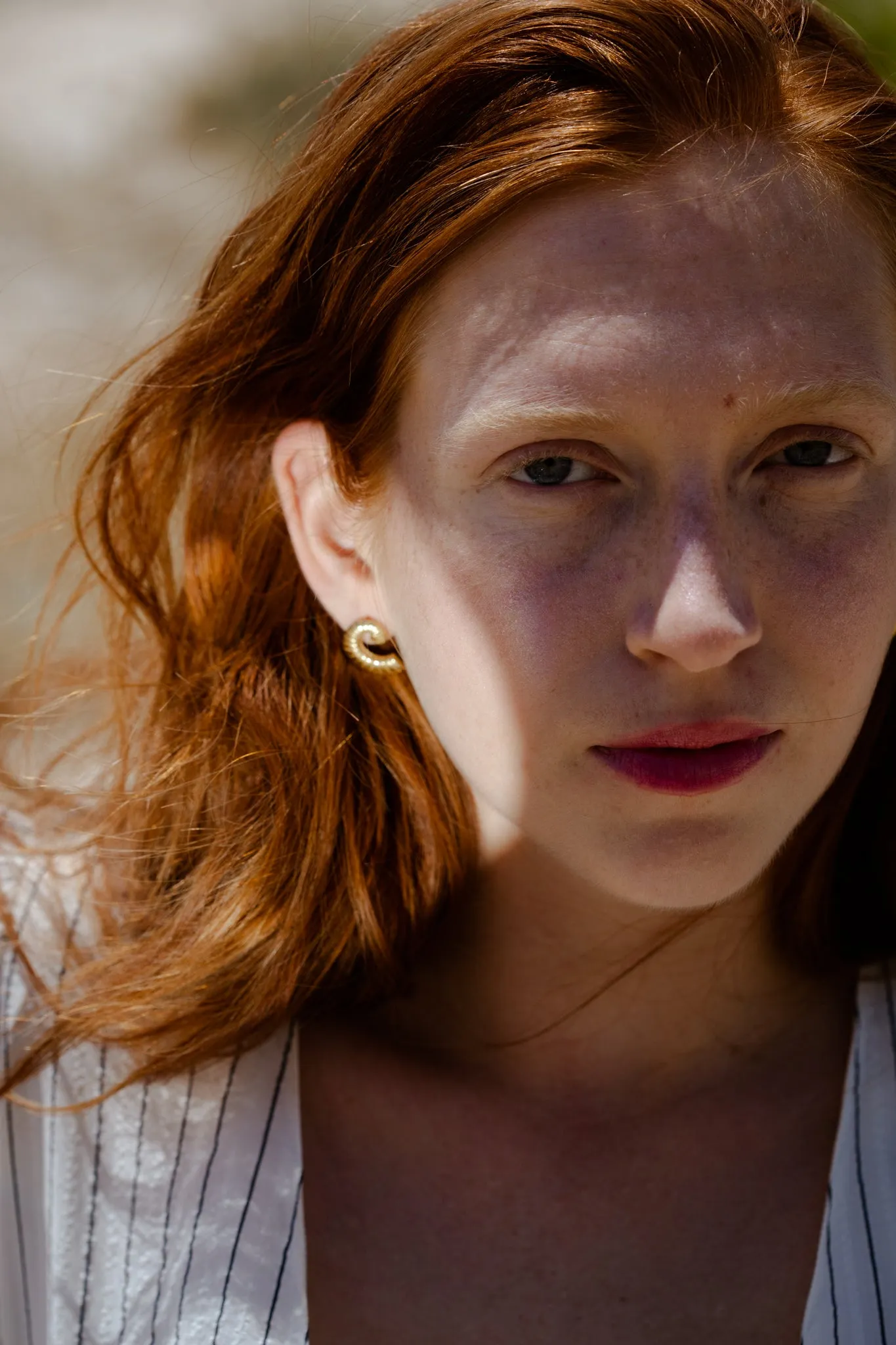 Tiny Shell Earrings sold by YSSO