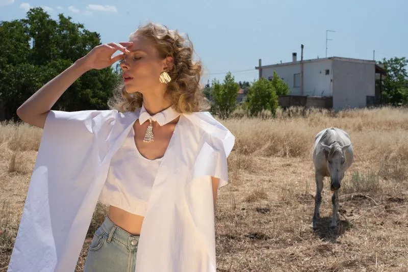 L'Onda Earrings In Silver sold by YSSO product image thumbnail 5