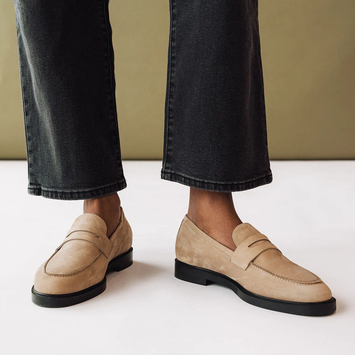 The Milan Loafer Sand sold by Poppy Barley product image thumbnail 2