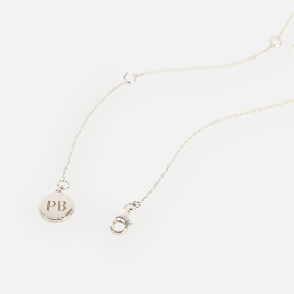 The Poppy Pod Necklace Silver sold by Poppy Barley product image thumbnail 5