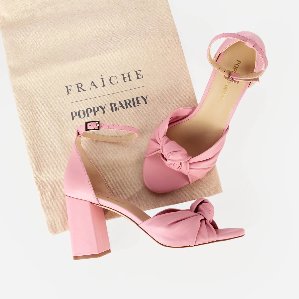 The Esther Heeled Sandal Fraîche Rose sold by Poppy Barley product image thumbnail 3