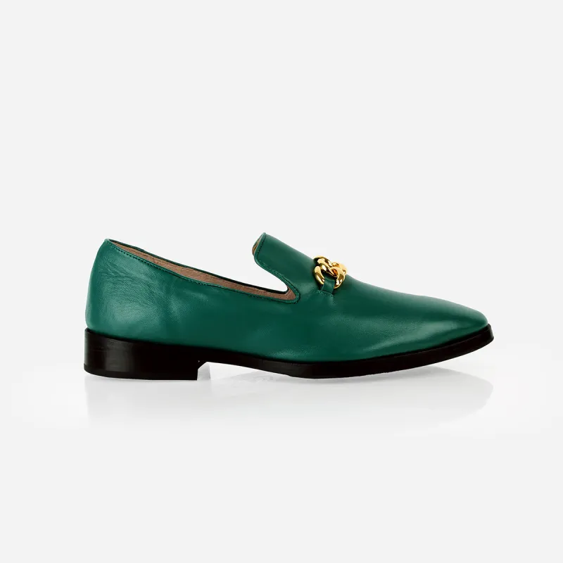 The Done Up Daily Loafer 2.0 Evergreen sold by Poppy Barley