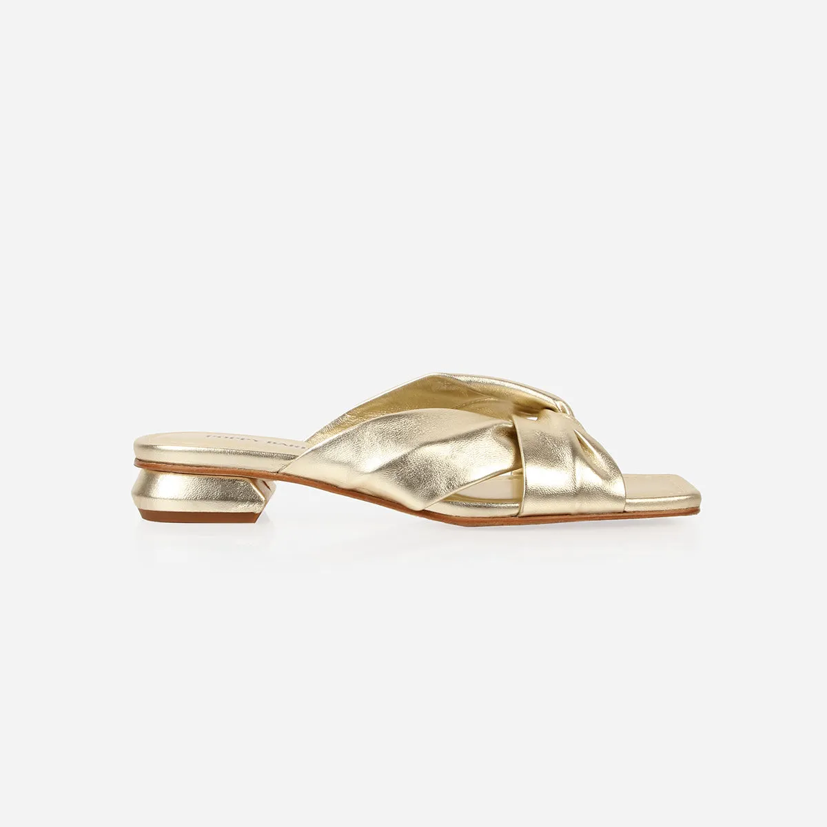 The Margot Slide Champagne sold by Poppy Barley